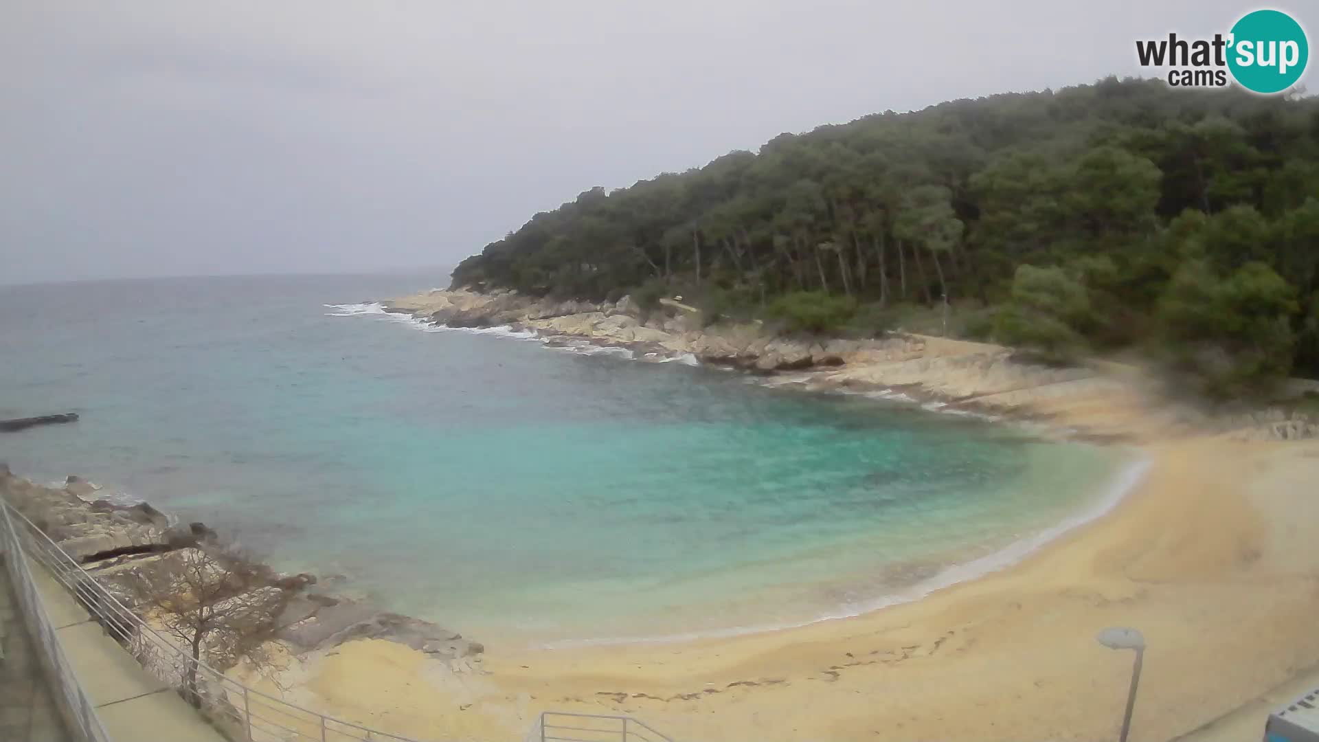 Webcam Mali Lošinj – spiaggia Sunčana uvala – Veli Žal