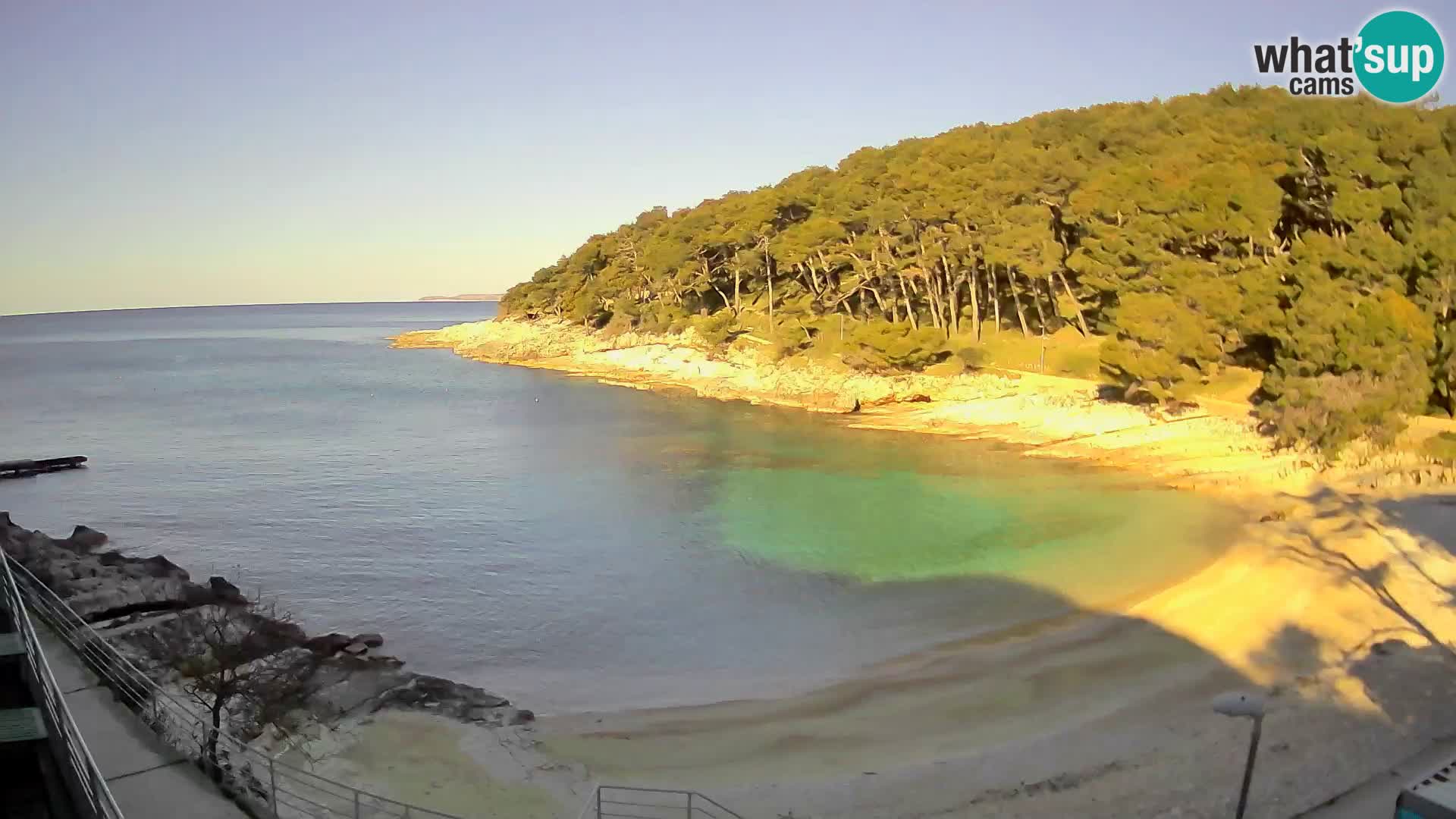 Webcam Mali Lošinj – Sunčana uvala Strand – Veli Žal