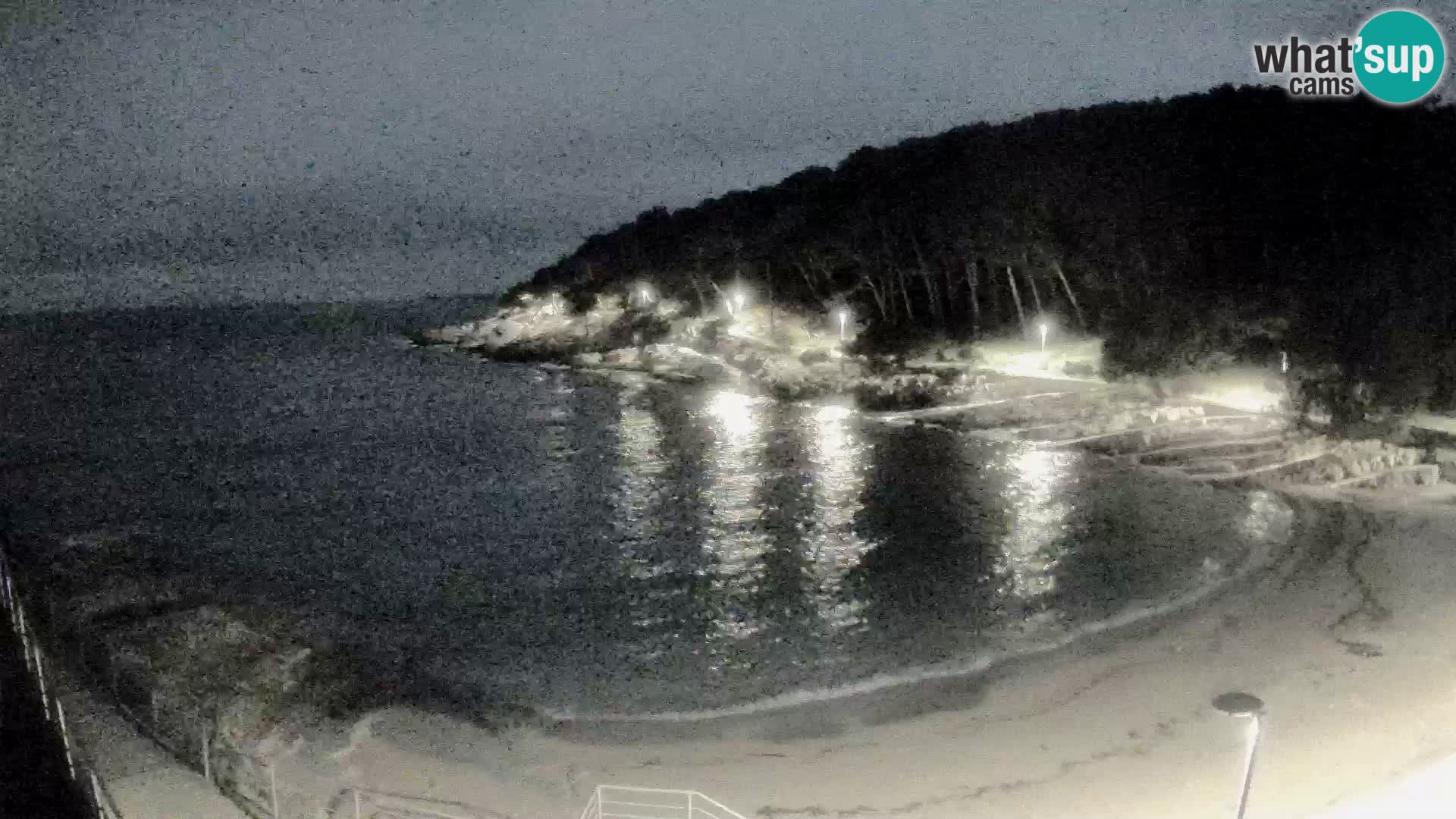 Spletna Kamera Mali Lošinj – plaža Sunčana uvala – Veli Žal