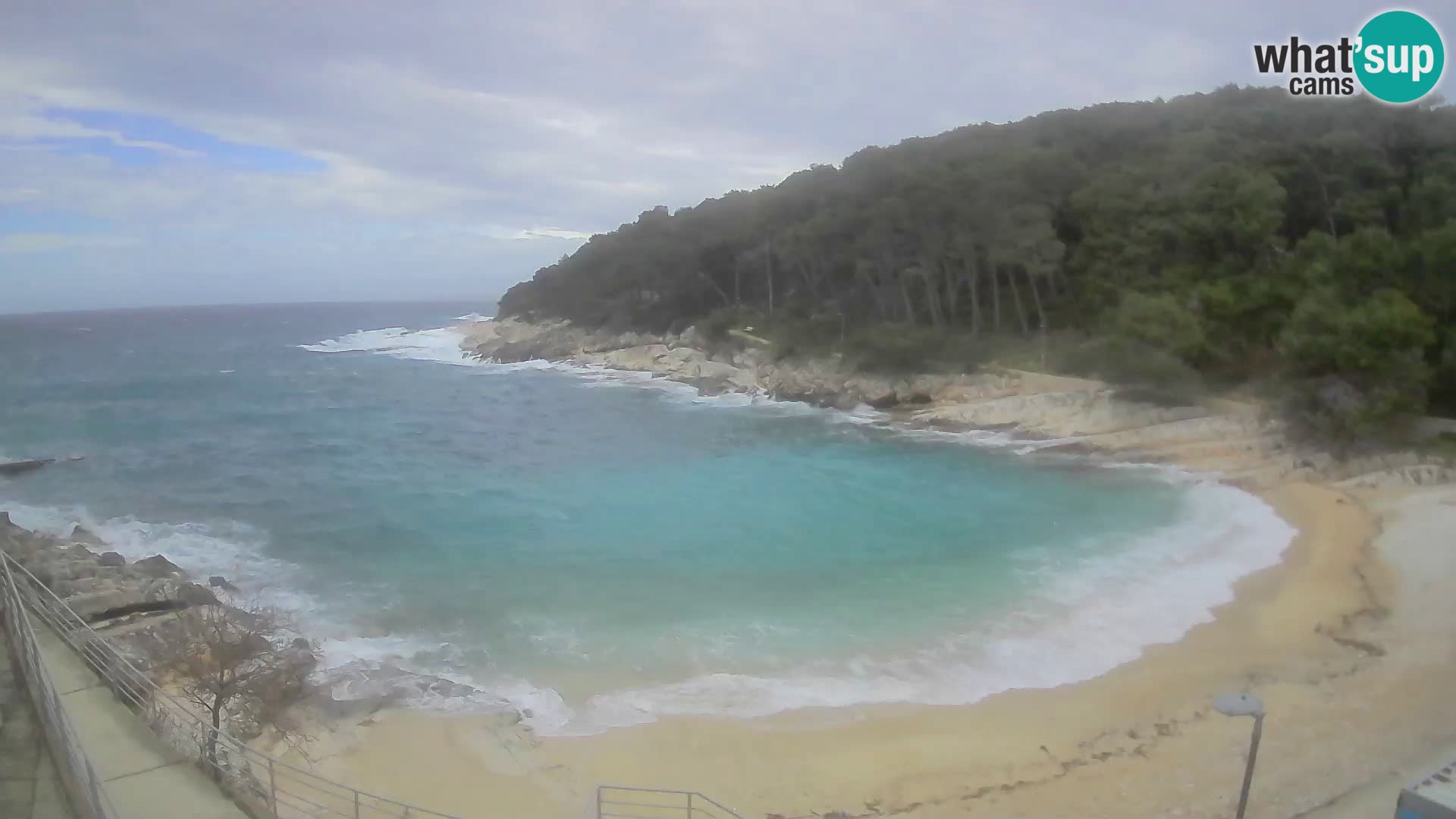 Webcam Mali Lošinj – spiaggia Sunčana uvala – Veli Žal