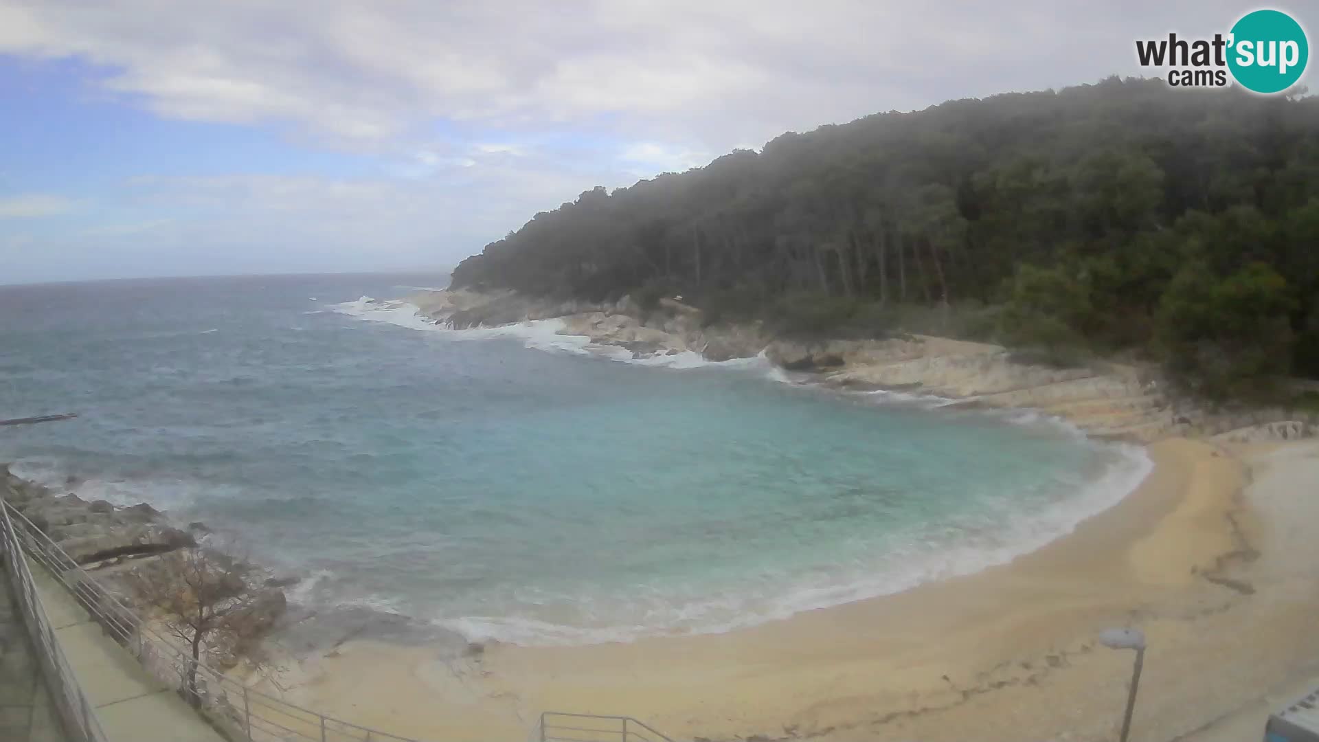 Webcam Mali Lošinj – Sunčana uvala Strand – Veli Žal