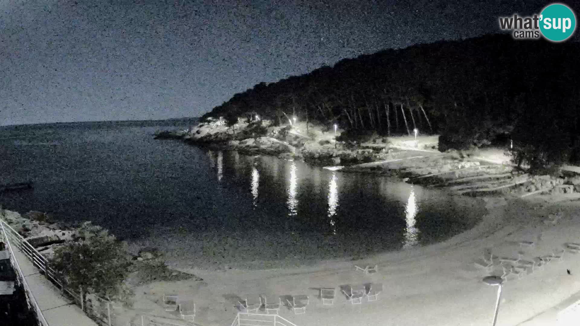 Webcam Mali Lošinj – Sunčana uvala beach – Veli Žal