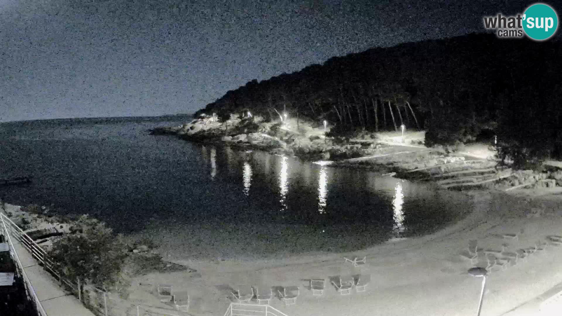 Webcam Mali Lošinj – Sunčana uvala Strand – Veli Žal