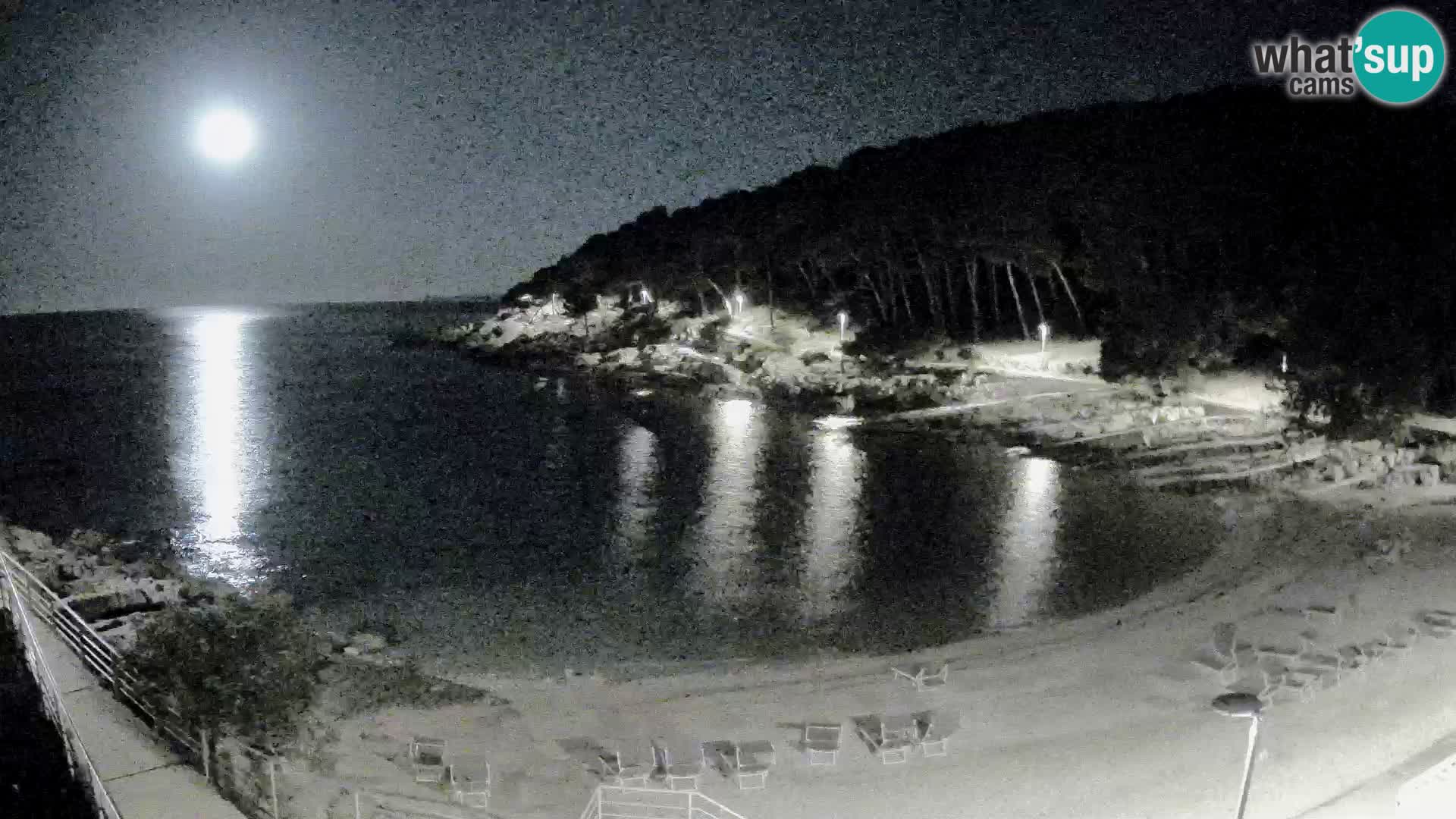 Webcam Mali Lošinj – Sunčana uvala Strand – Veli Žal
