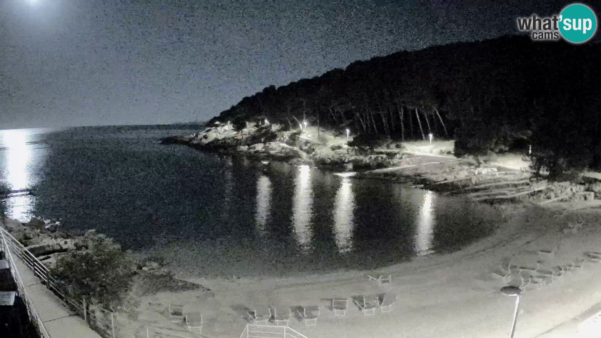 Webcam Mali Lošinj – Sunčana uvala Strand – Veli Žal