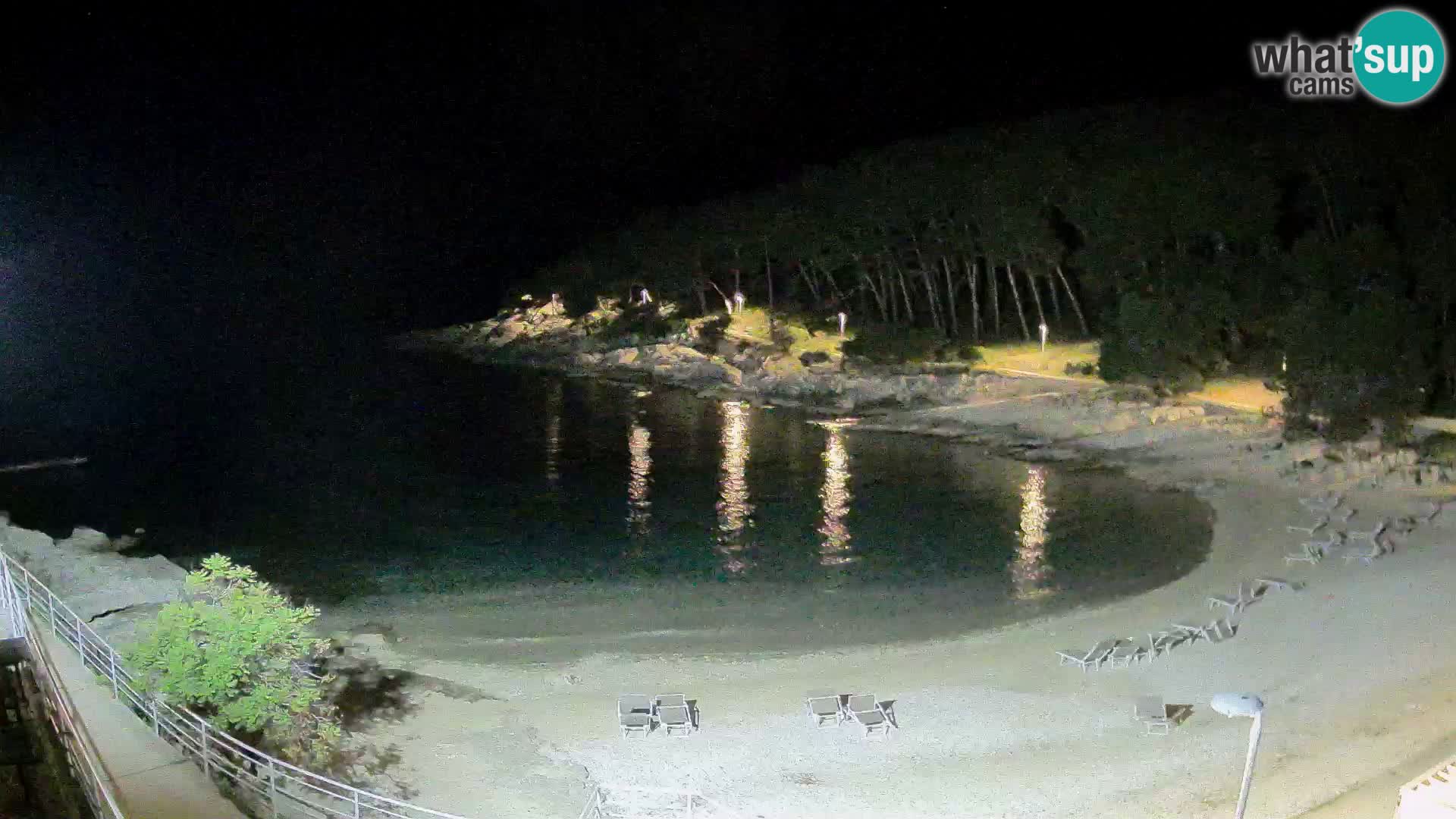 Webcam Mali Lošinj – Sunčana uvala beach – Veli Žal
