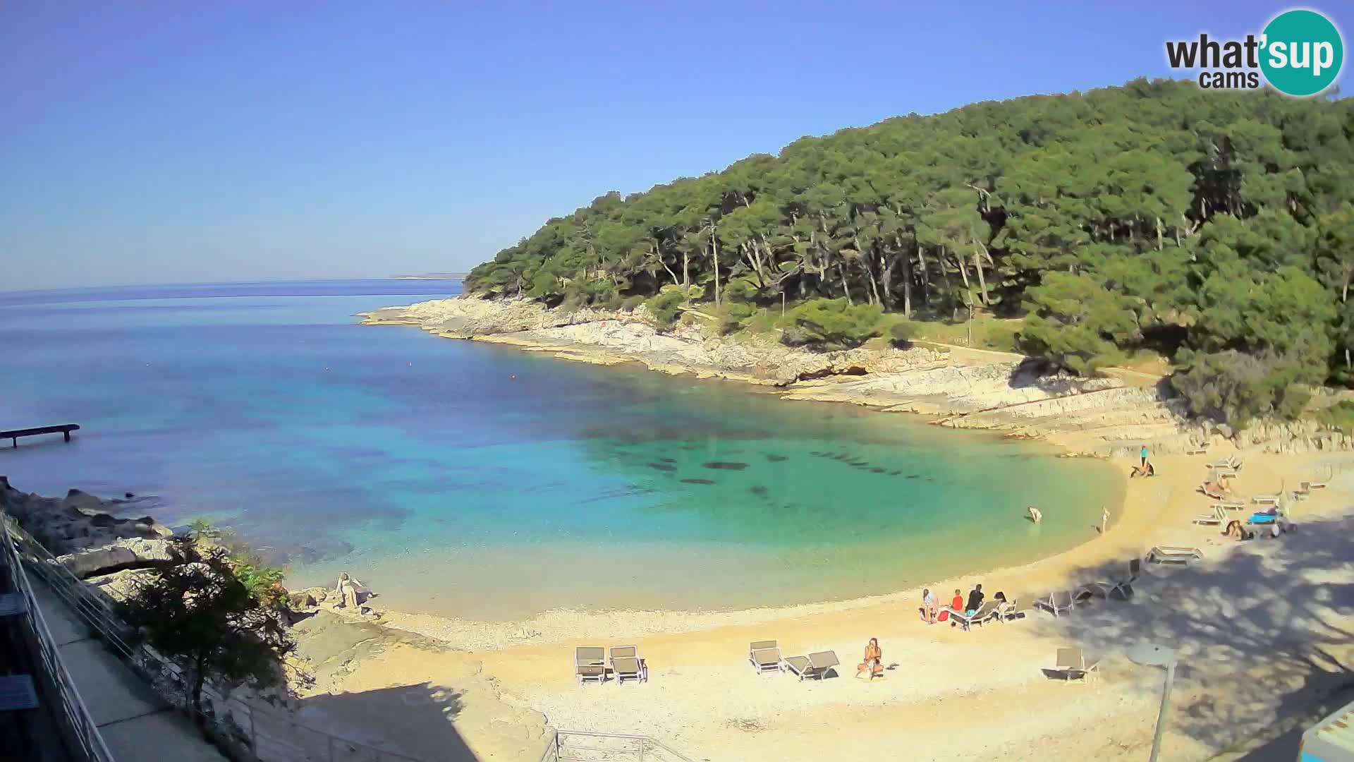Webcam Mali Lošinj – Sunčana uvala beach – Veli Žal