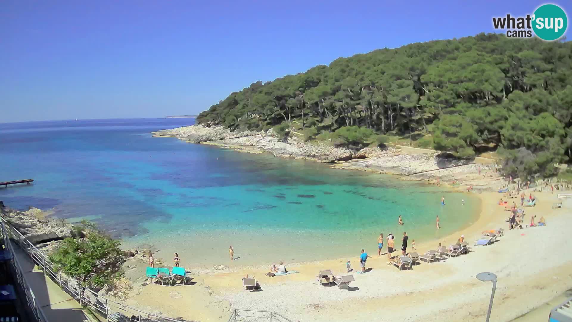 Spletna Kamera Mali Lošinj – plaža Sunčana uvala – Veli Žal