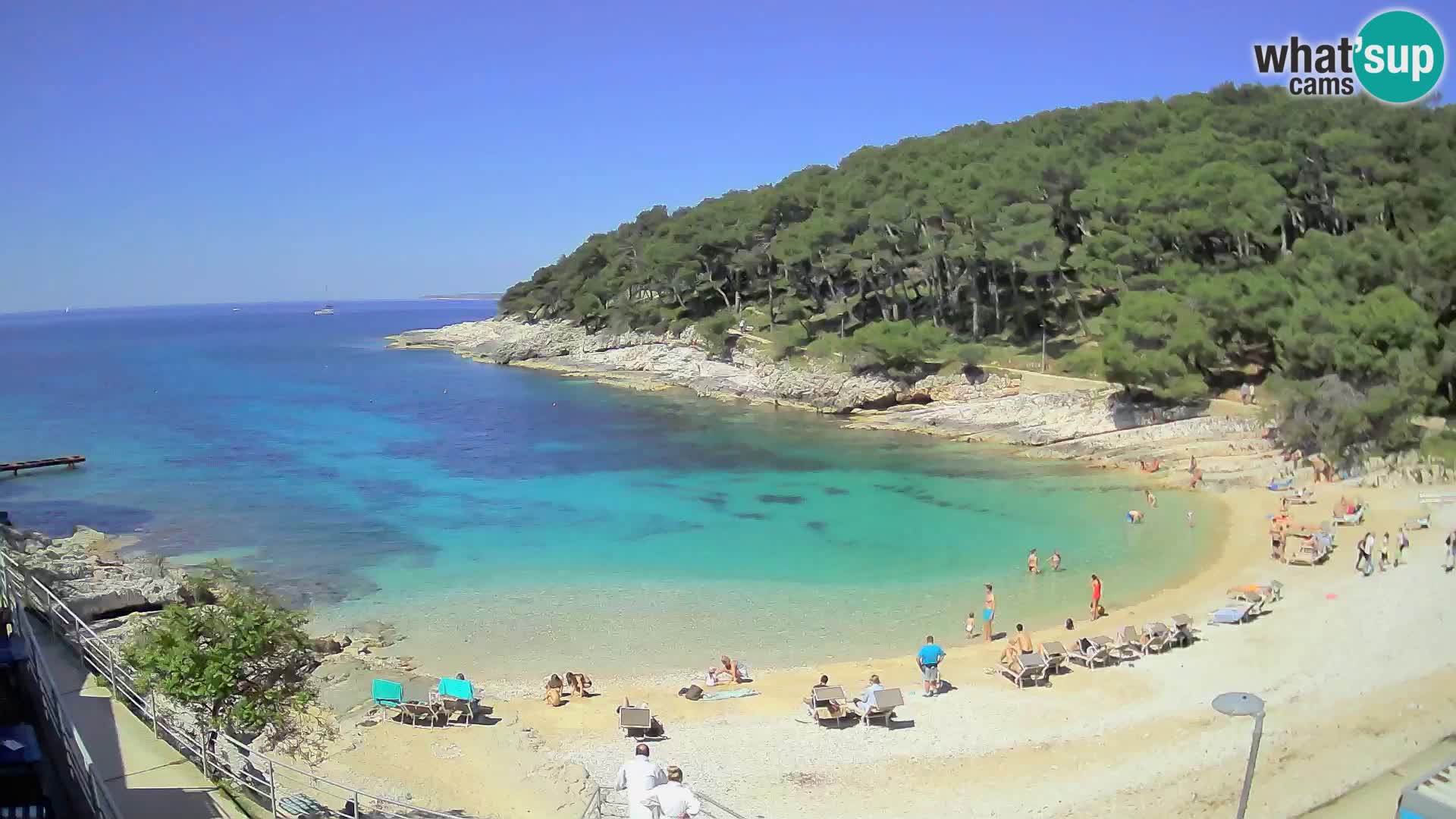 Webcam Mali Lošinj – Sunčana uvala beach – Veli Žal
