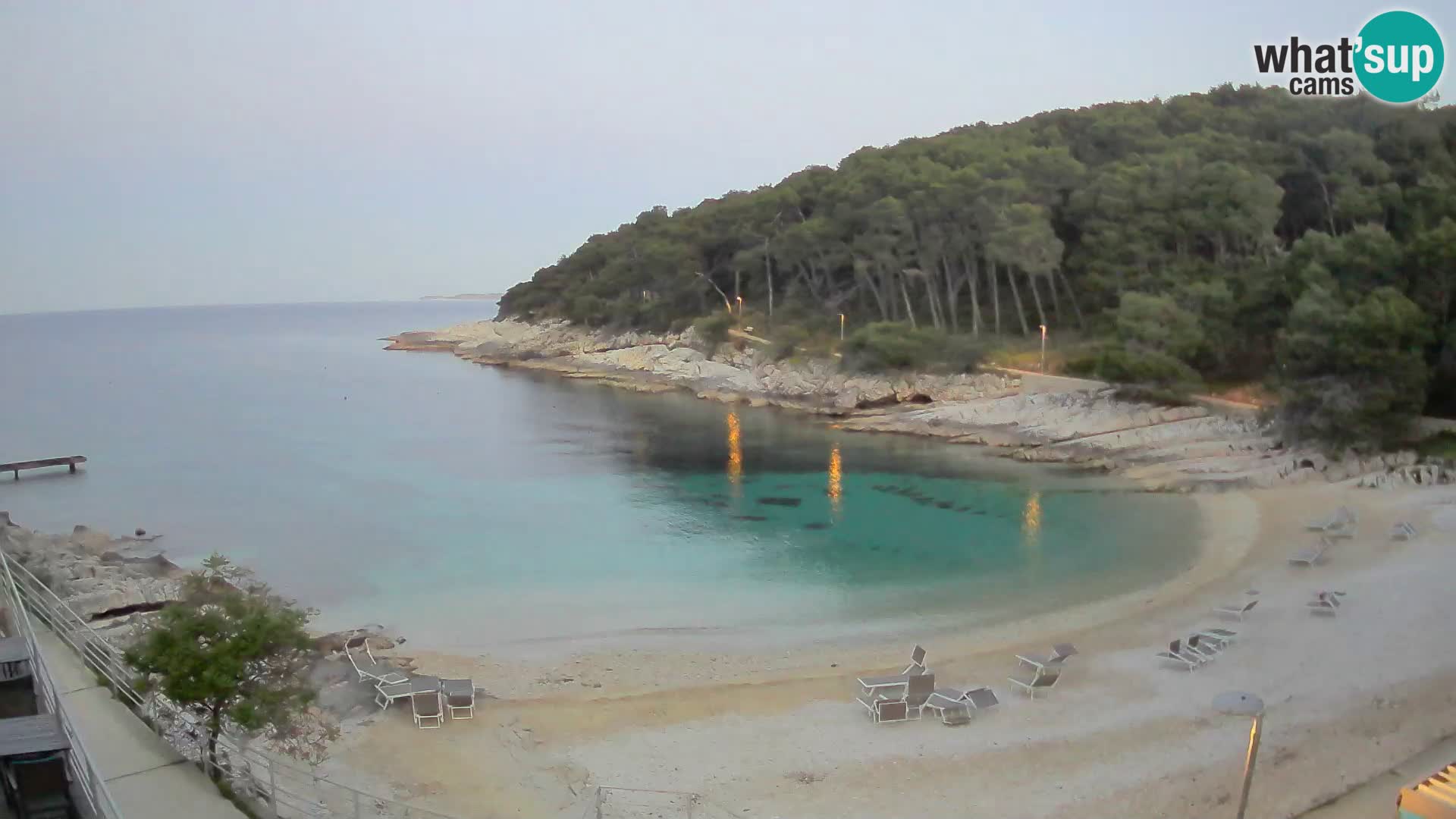 Webcam Mali Lošinj – Sunčana uvala Strand – Veli Žal
