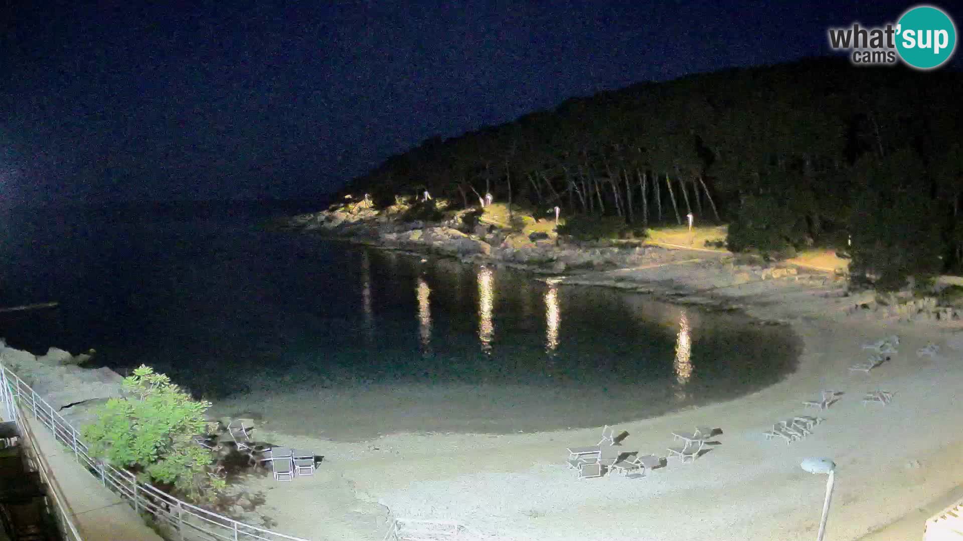 Spletna Kamera Mali Lošinj – plaža Sunčana uvala – Veli Žal