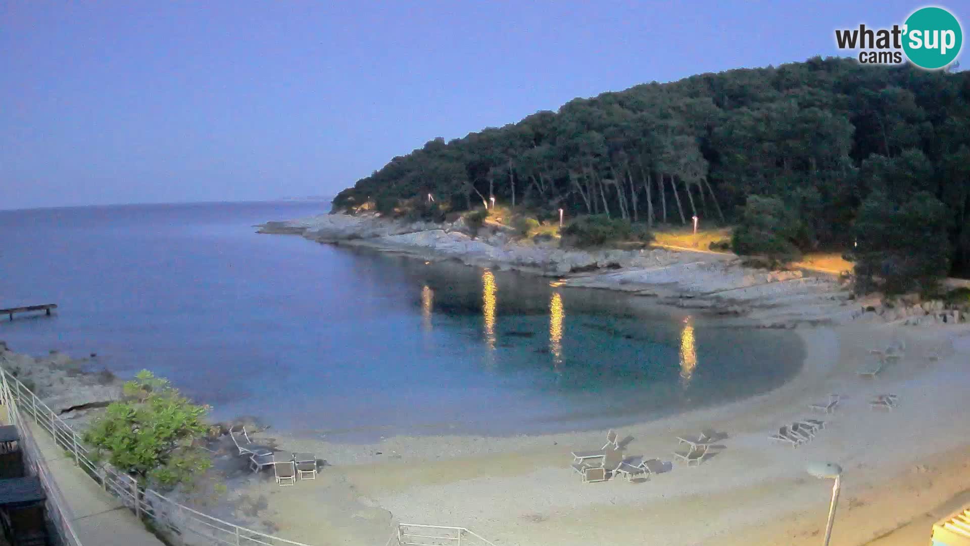 Webcam Mali Lošinj – Sunčana uvala Strand – Veli Žal