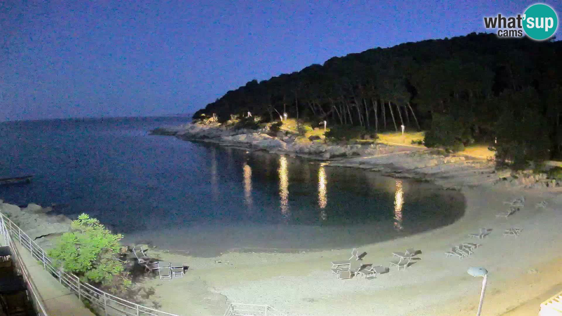 Webcam Mali Lošinj – spiaggia Sunčana uvala – Veli Žal