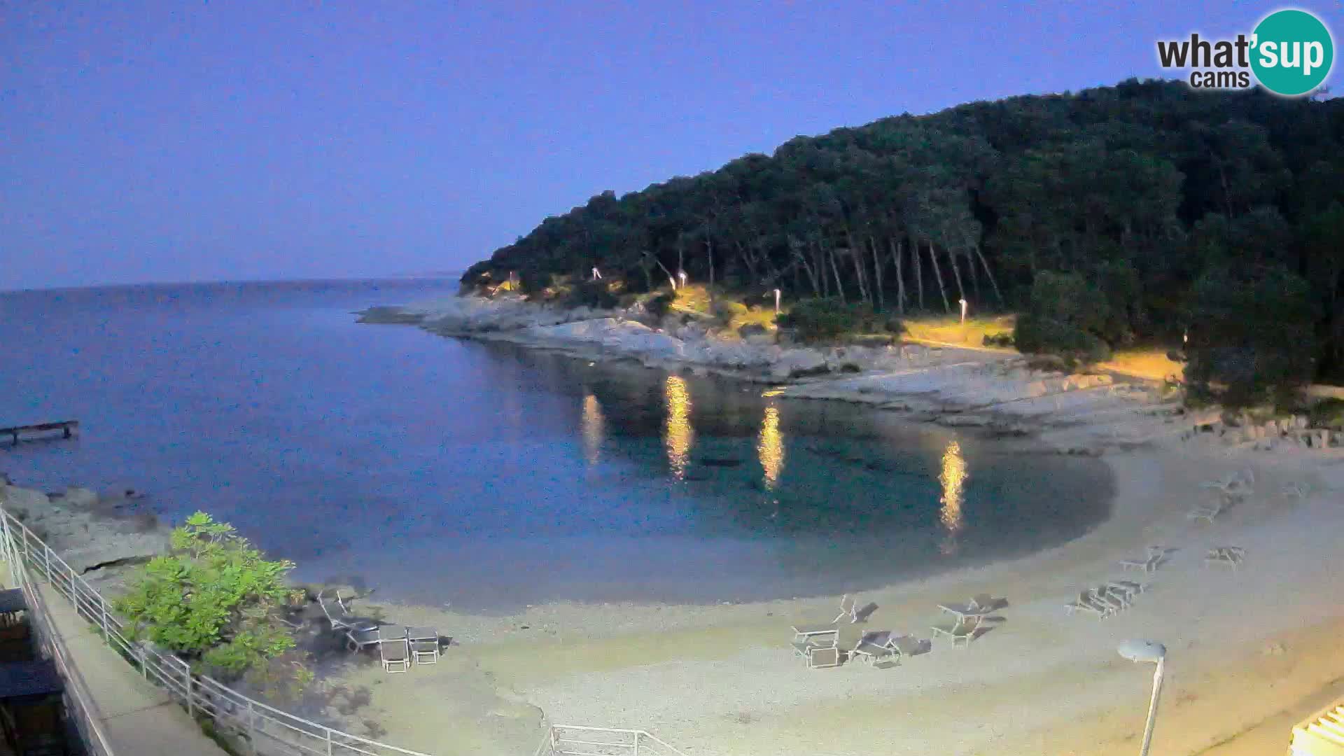 Webcam Mali Lošinj – spiaggia Sunčana uvala – Veli Žal