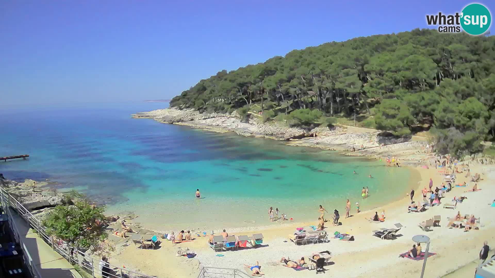 Webcam Mali Lošinj – spiaggia Sunčana uvala – Veli Žal
