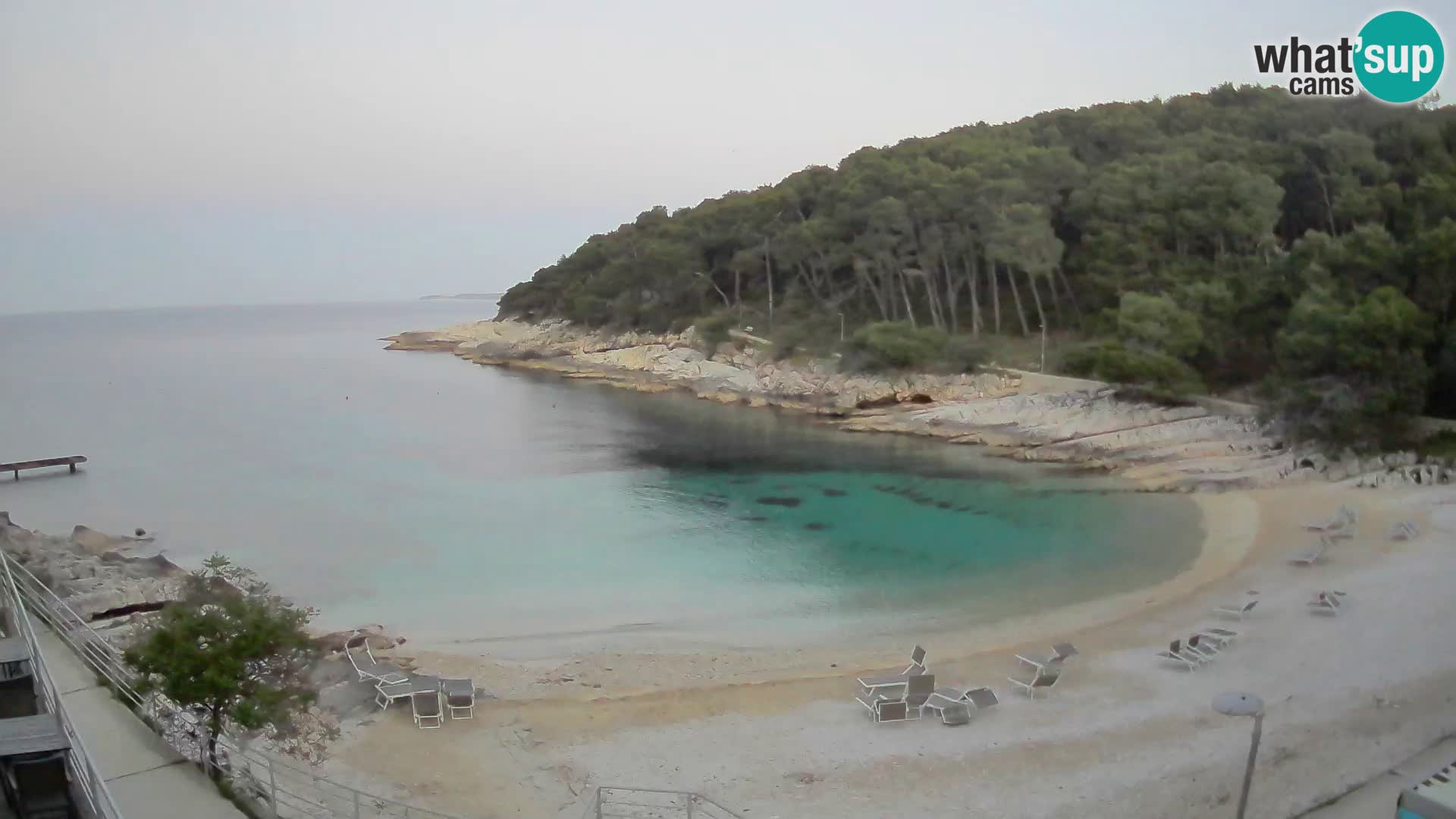 Webcam Mali Lošinj – spiaggia Sunčana uvala – Veli Žal