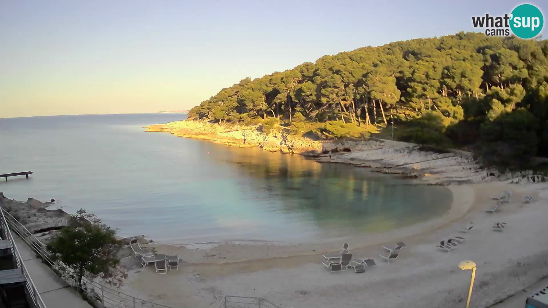 Webcam Mali Lošinj – Sunčana uvala Strand – Veli Žal