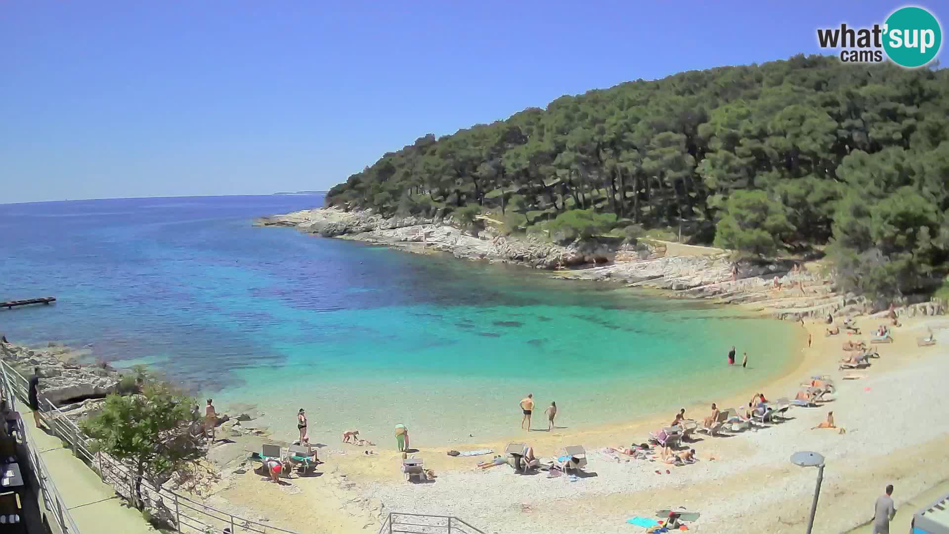 Webcam Mali Lošinj – Sunčana uvala beach – Veli Žal