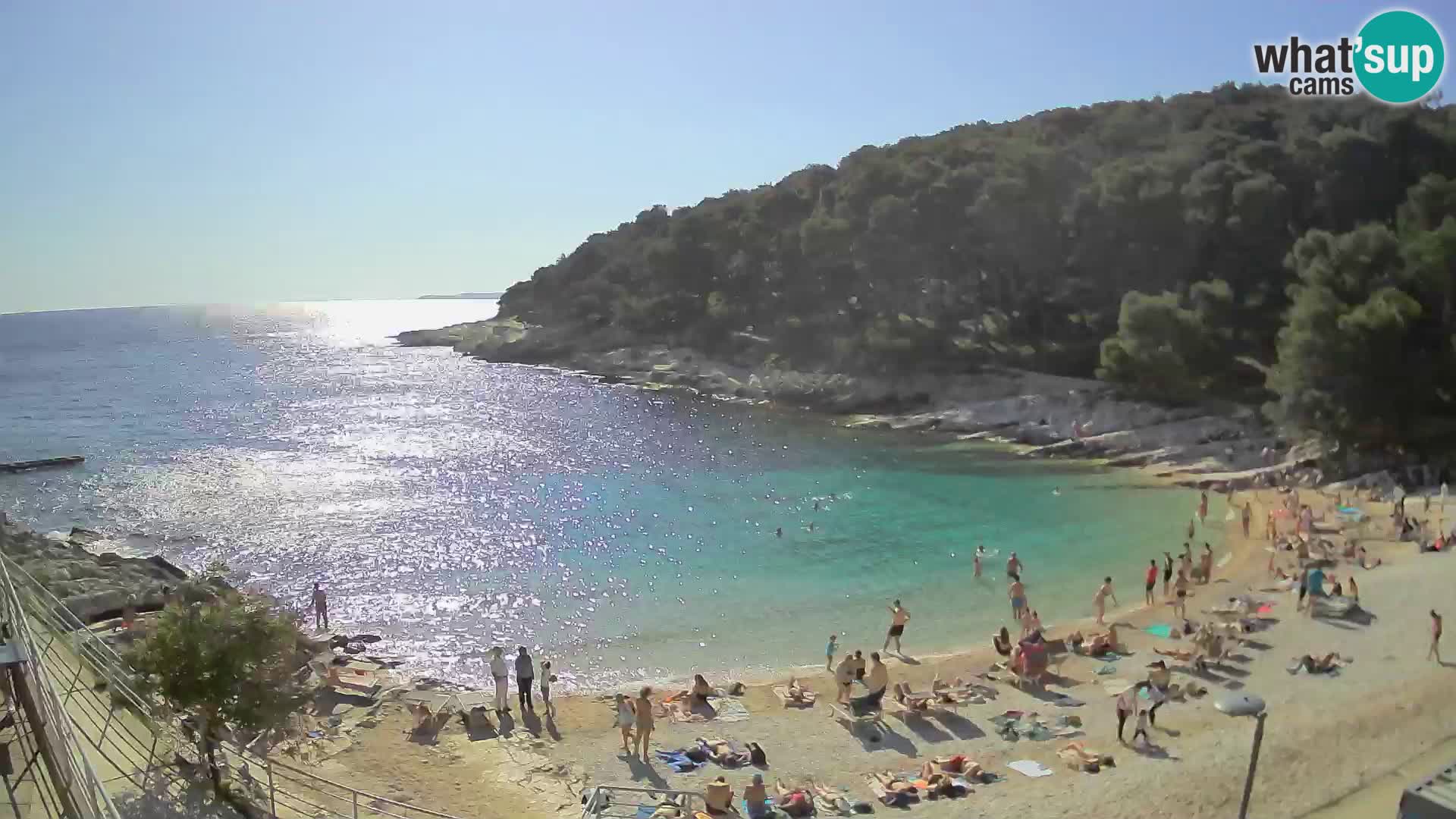 Webcam Mali Lošinj – spiaggia Sunčana uvala – Veli Žal