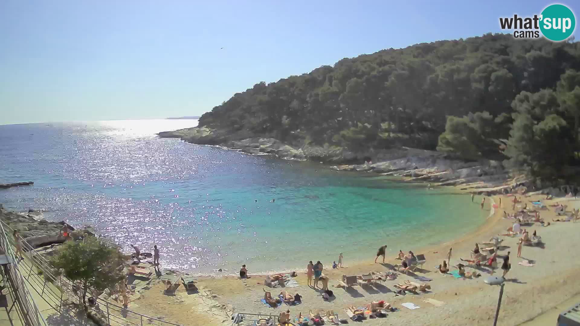Webcam Mali Lošinj – Sunčana uvala Strand – Veli Žal