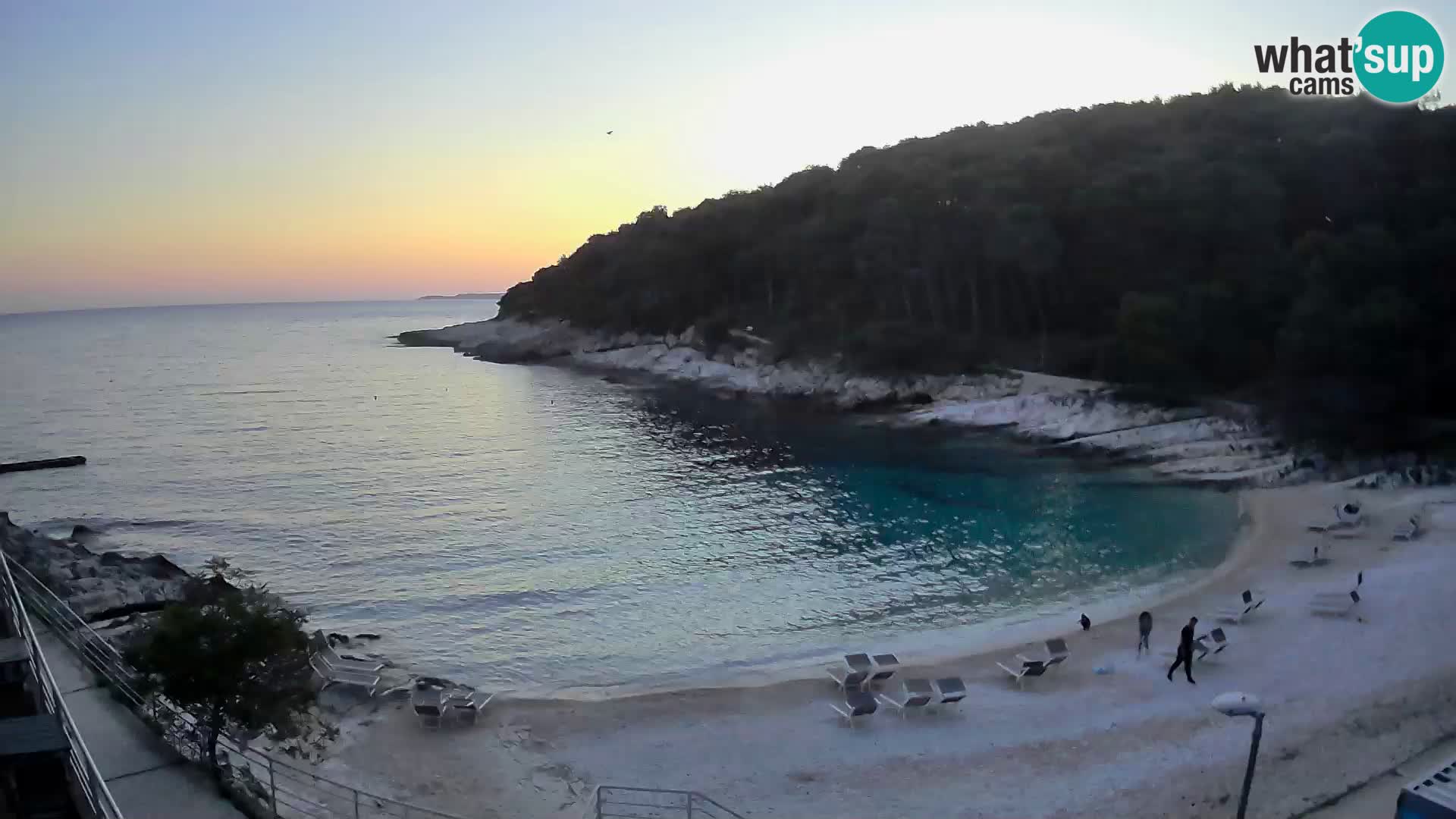 Webcam Mali Lošinj – Sunčana uvala Strand – Veli Žal