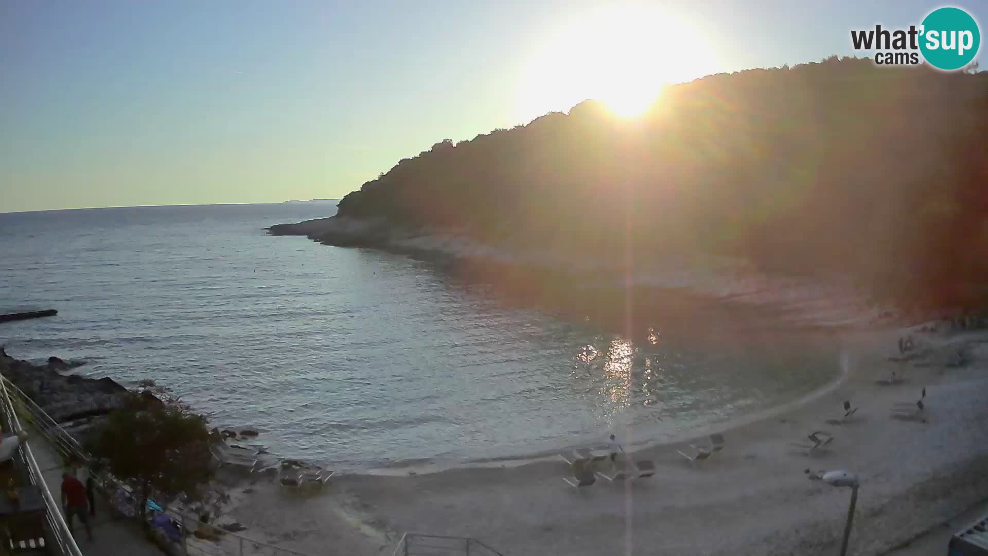 Spletna Kamera Mali Lošinj – plaža Sunčana uvala – Veli Žal