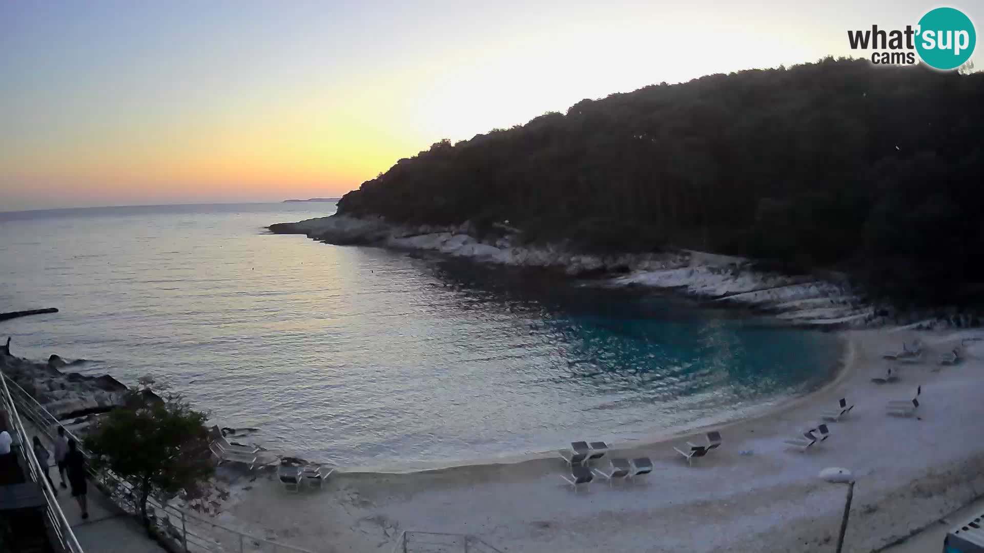 Webcam Mali Lošinj – Sunčana uvala Strand – Veli Žal