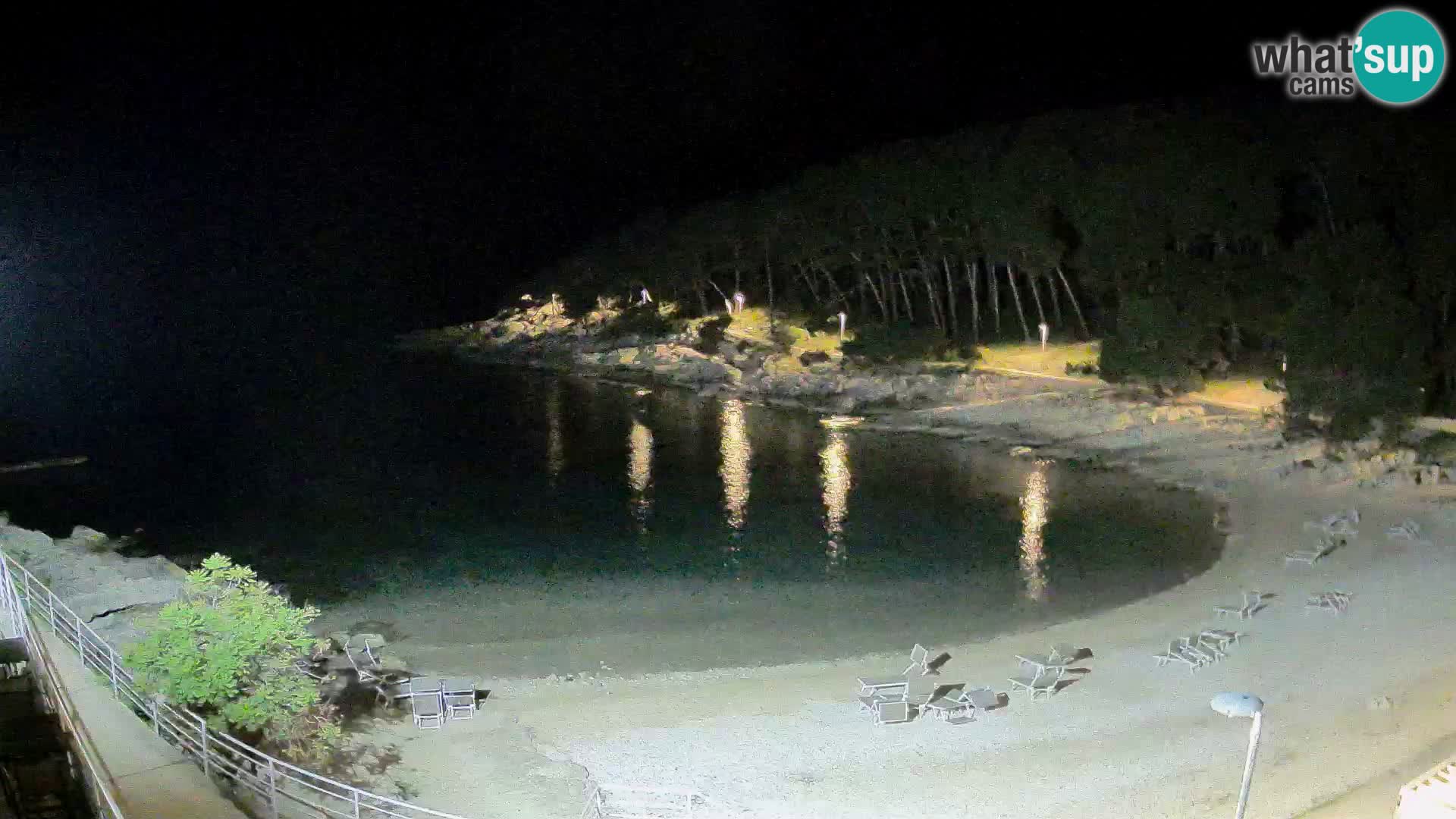 Webcam Mali Lošinj – spiaggia Sunčana uvala – Veli Žal