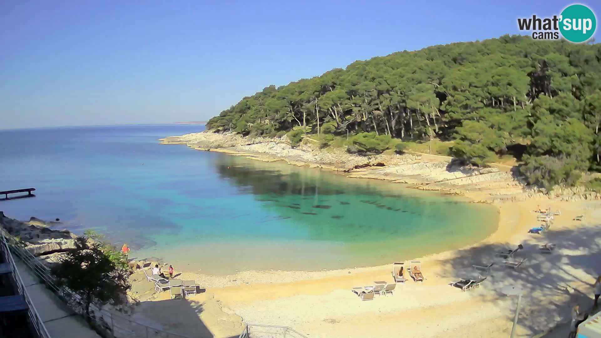 Webcam Mali Lošinj – Sunčana uvala Strand – Veli Žal