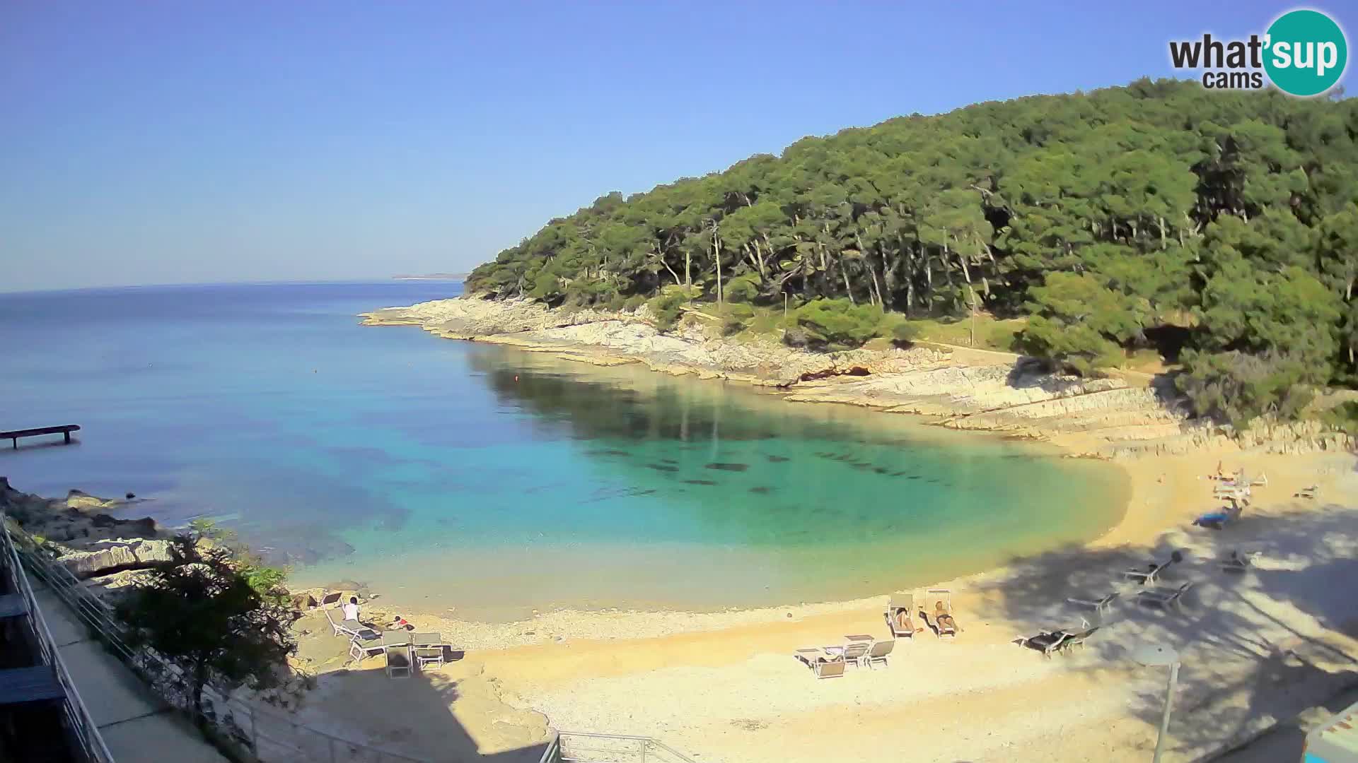 Webcam Mali Lošinj – spiaggia Sunčana uvala – Veli Žal