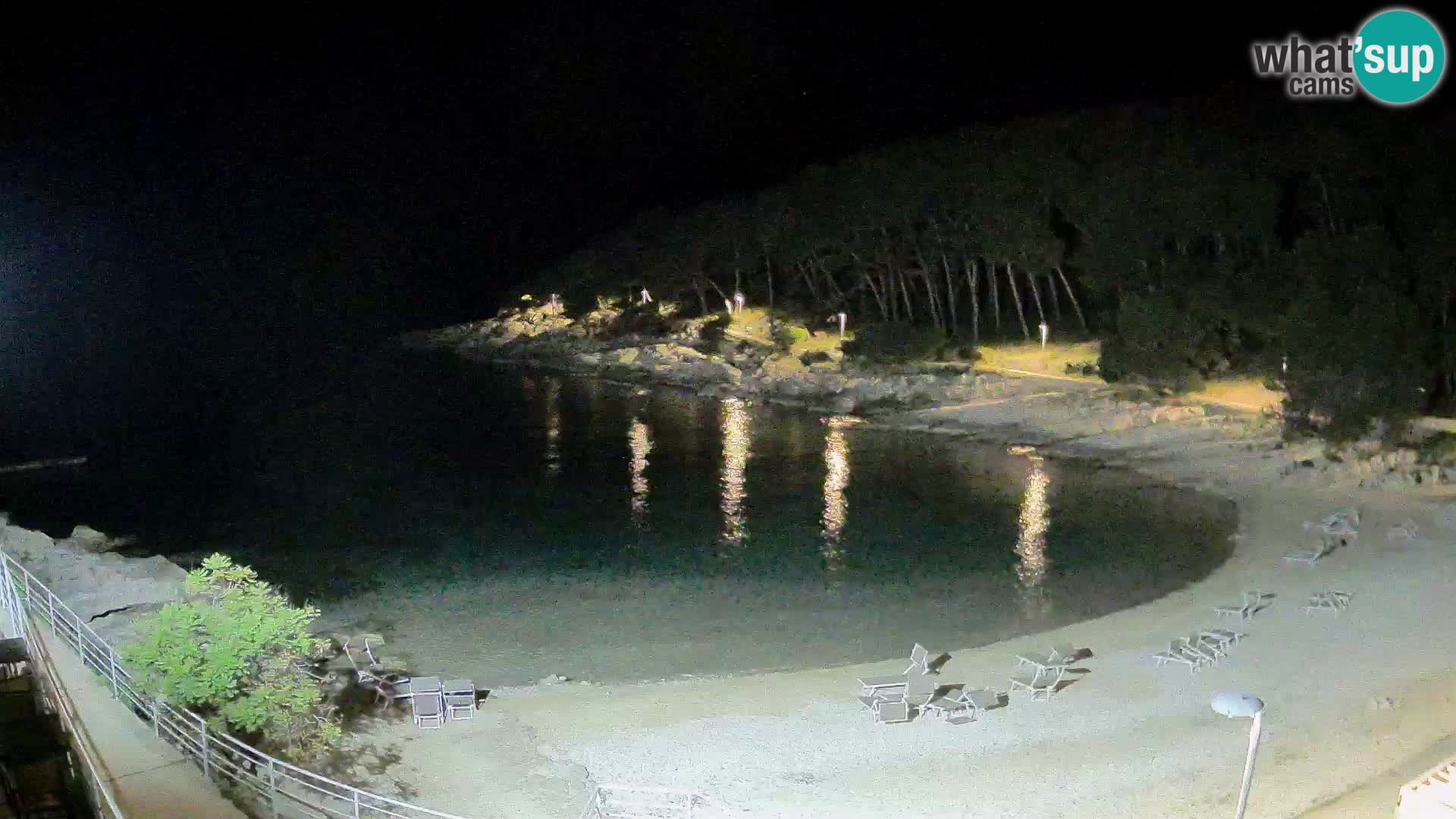 Spletna Kamera Mali Lošinj – plaža Sunčana uvala – Veli Žal