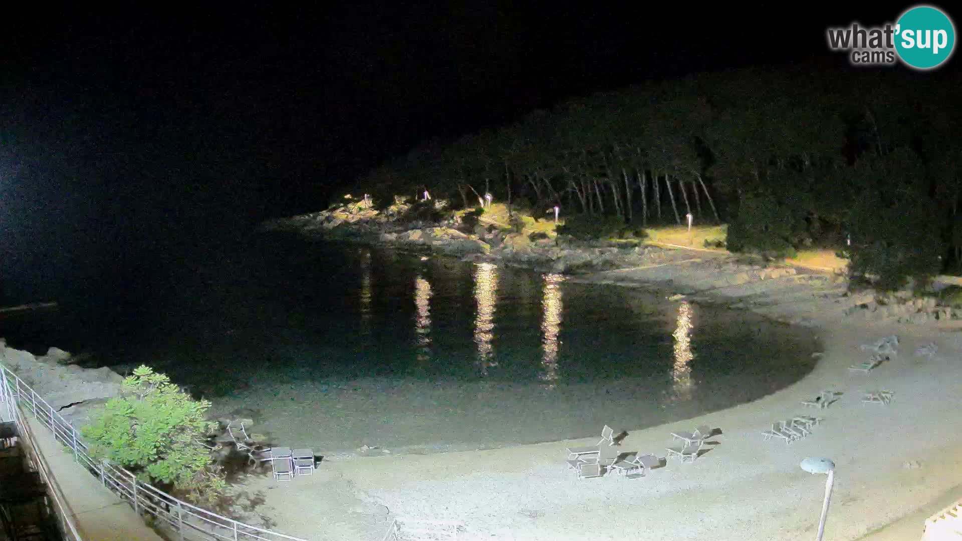 Spletna Kamera Mali Lošinj – plaža Sunčana uvala – Veli Žal