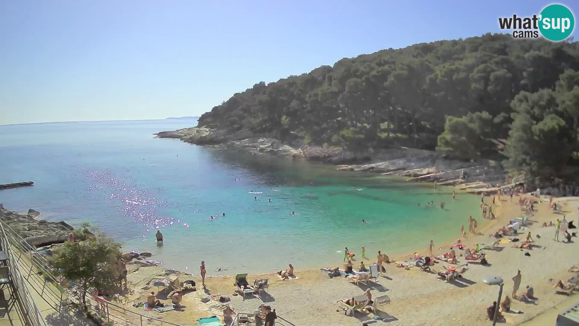 Webcam Mali Lošinj – spiaggia Sunčana uvala – Veli Žal