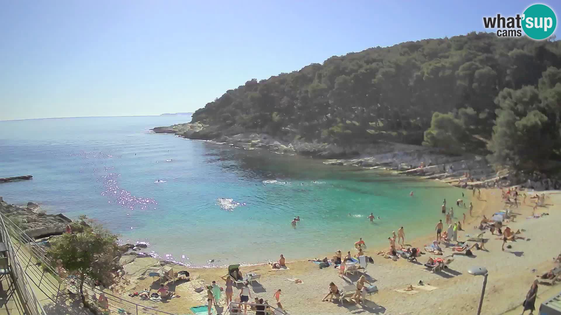 Web kam Mali Lošinj – plaža Sunčana uvala – Veli Žal