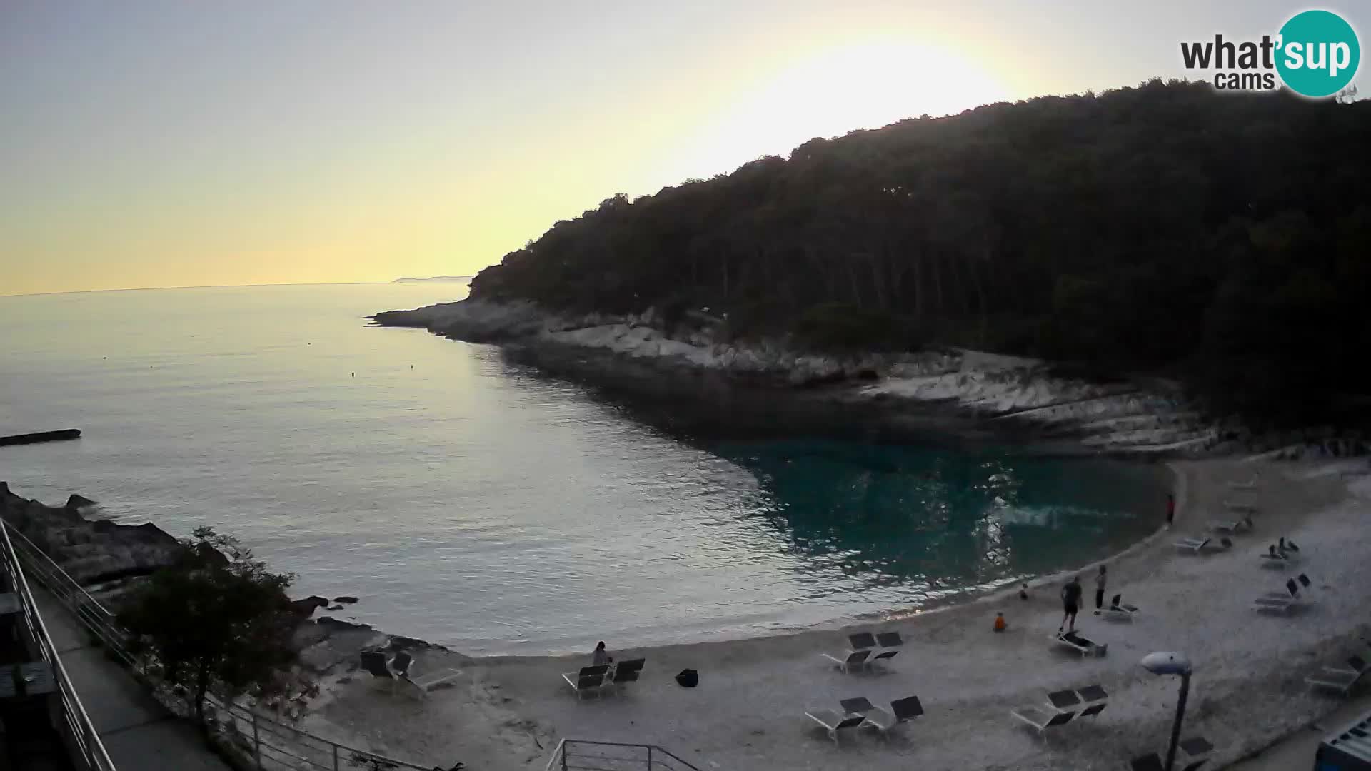 Webcam Mali Lošinj – Sunčana uvala Strand – Veli Žal