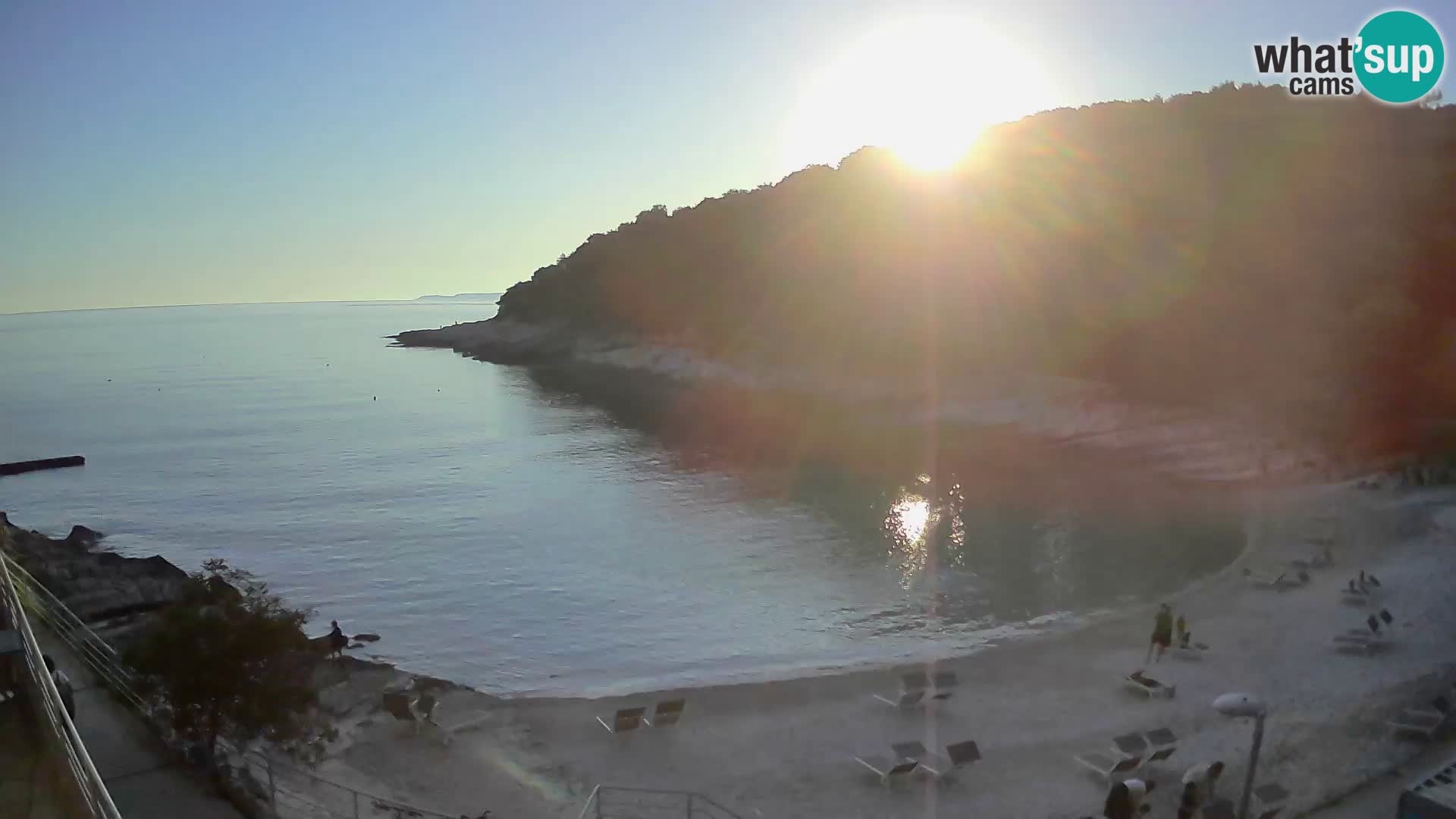 Webcam Mali Lošinj – Sunčana uvala Strand – Veli Žal