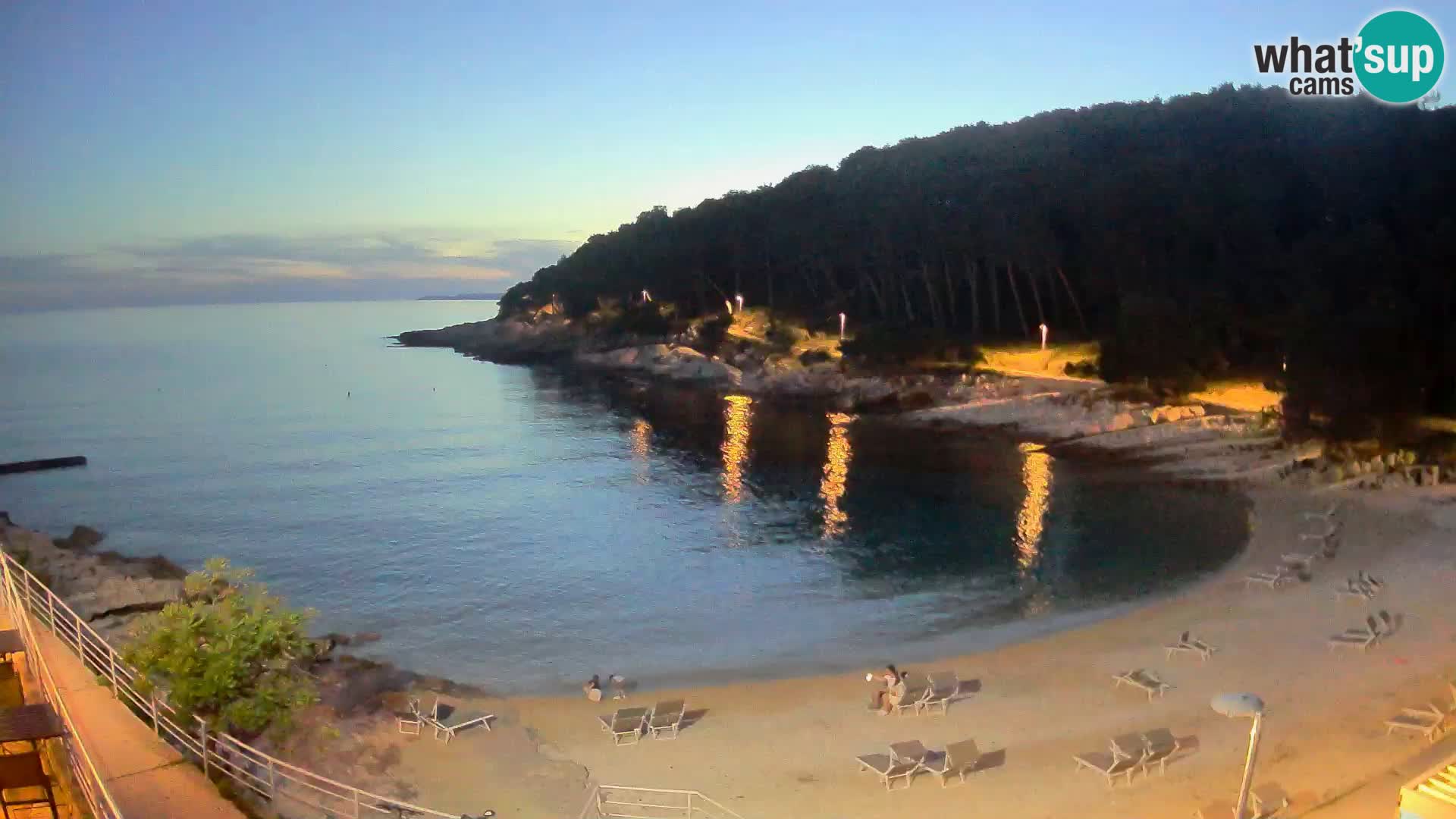 Webcam Mali Lošinj – Sunčana uvala Strand – Veli Žal
