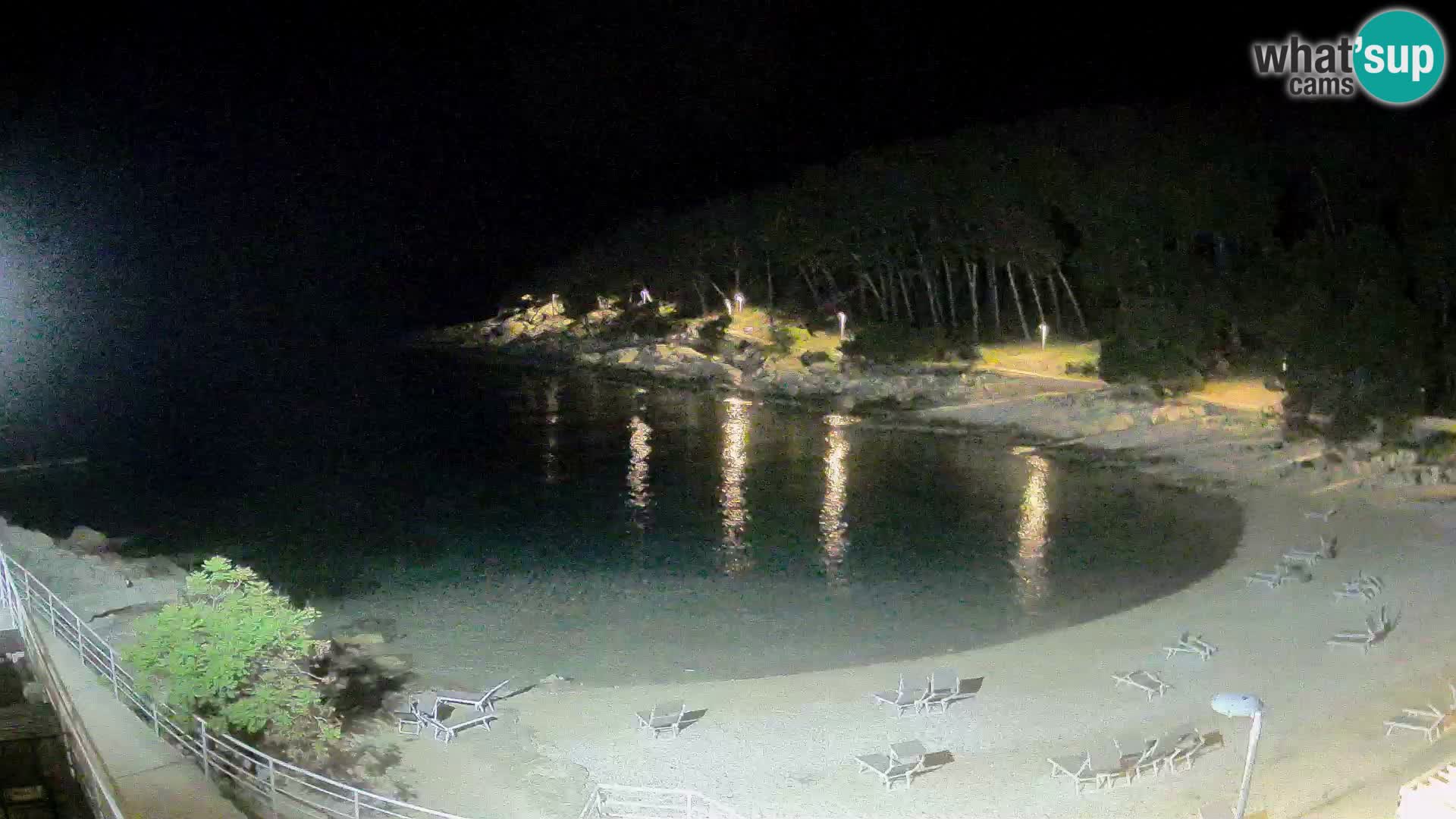 Webcam Mali Lošinj – spiaggia Sunčana uvala – Veli Žal