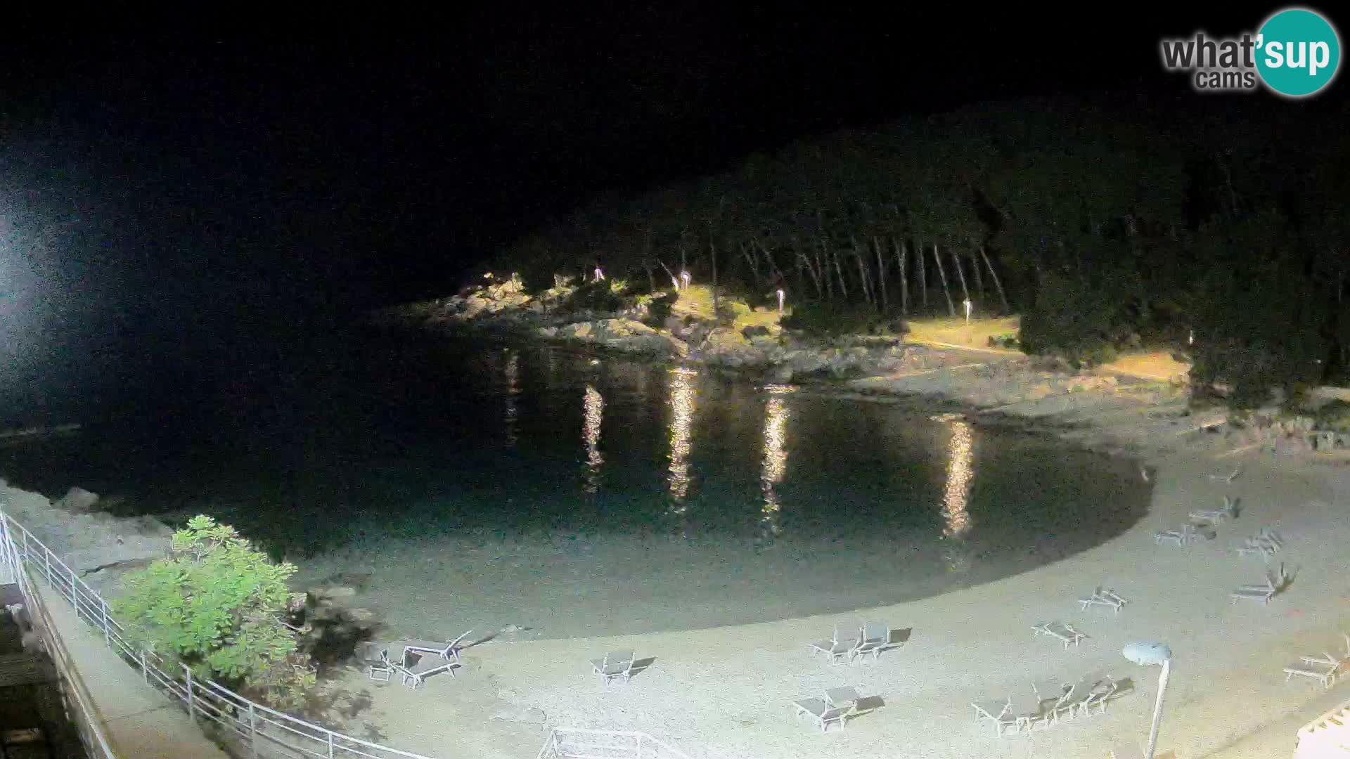 Webcam Mali Lošinj – Sunčana uvala beach – Veli Žal