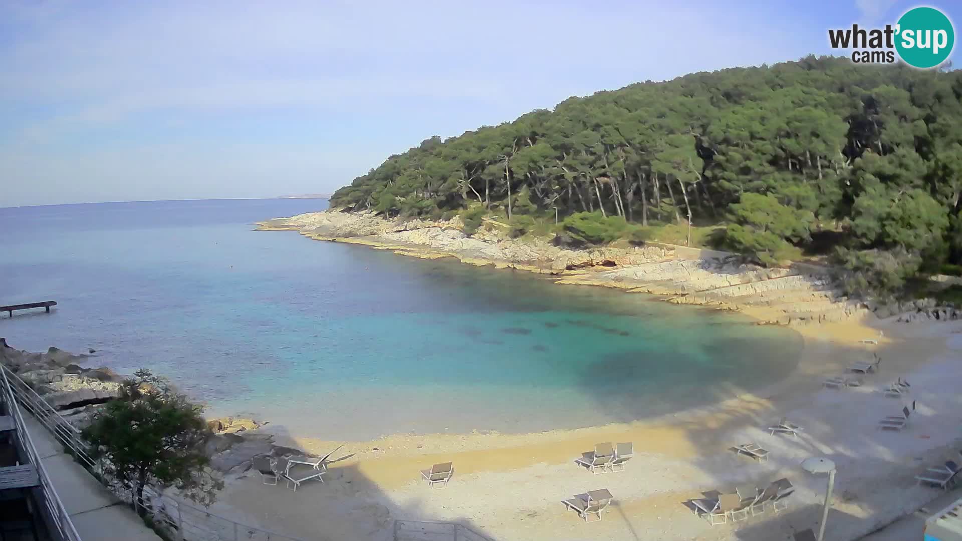 Spletna Kamera Mali Lošinj – plaža Sunčana uvala – Veli Žal