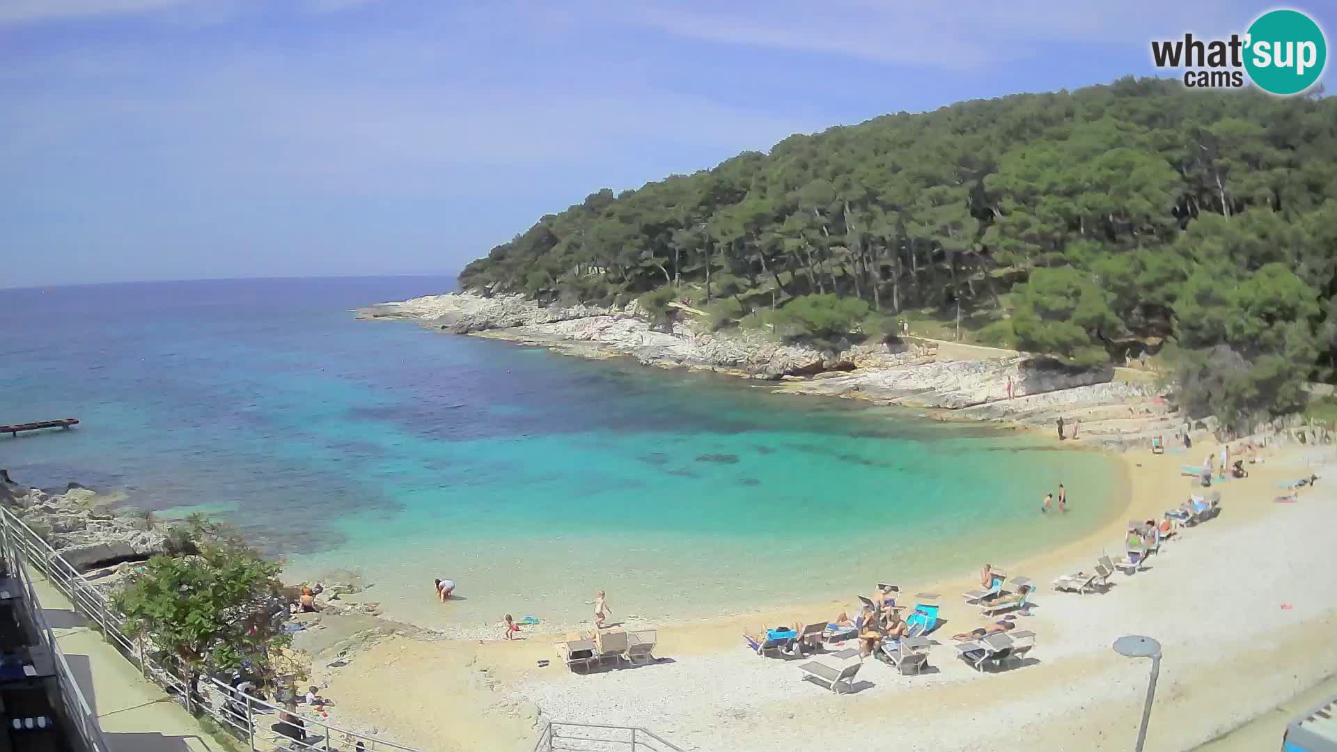 Webcam Mali Lošinj – Sunčana uvala Strand – Veli Žal