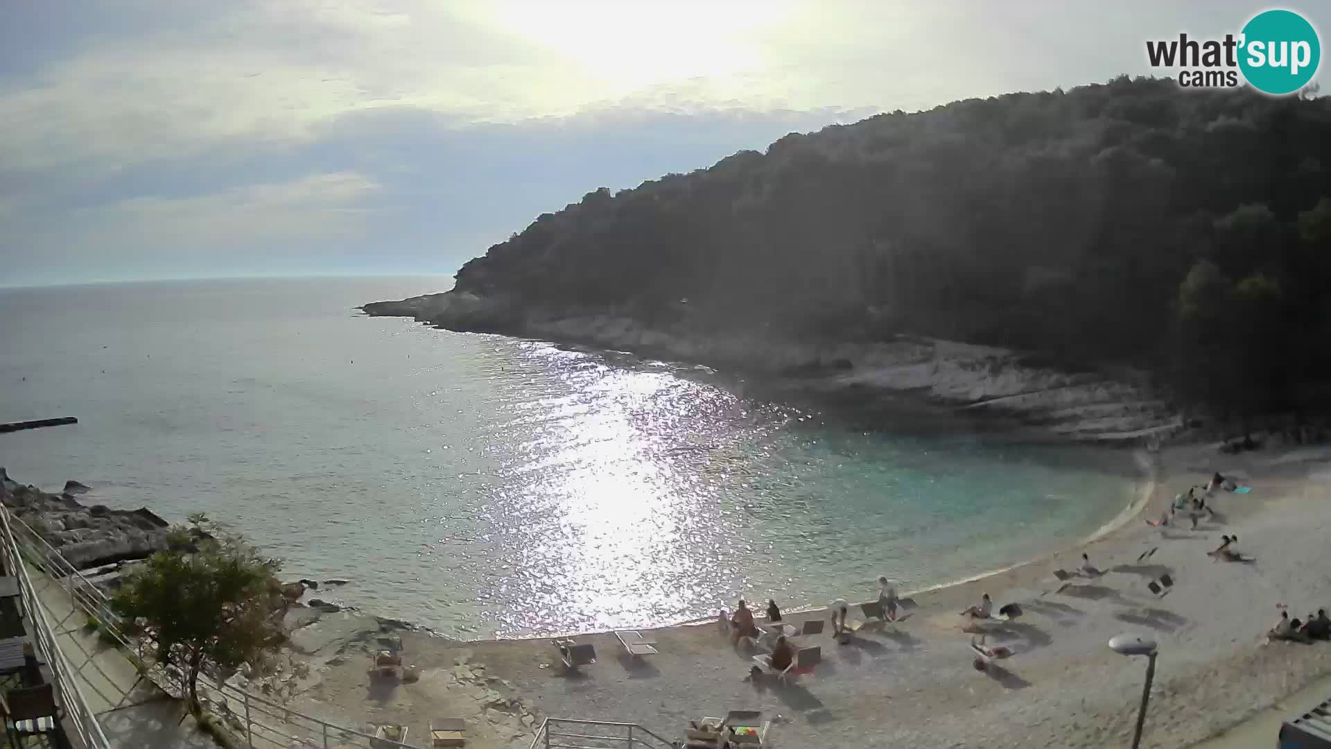Webcam Mali Lošinj – Sunčana uvala Strand – Veli Žal