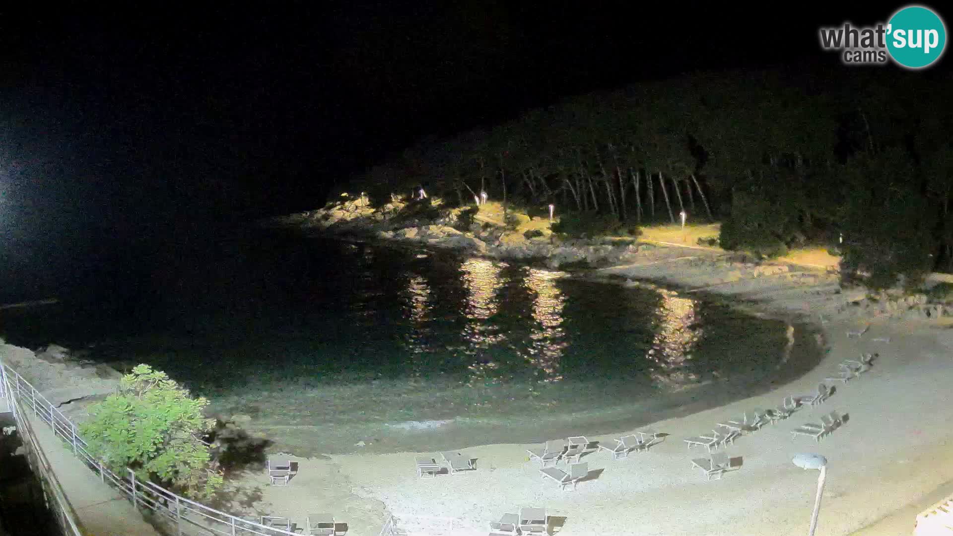 Webcam Mali Lošinj – Sunčana uvala beach – Veli Žal