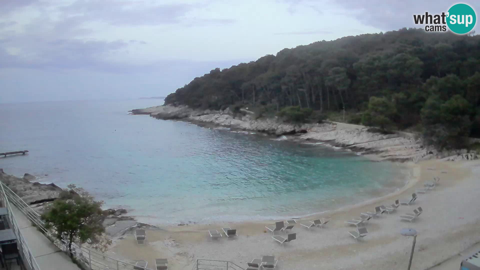 Webcam Mali Lošinj – Sunčana uvala Strand – Veli Žal