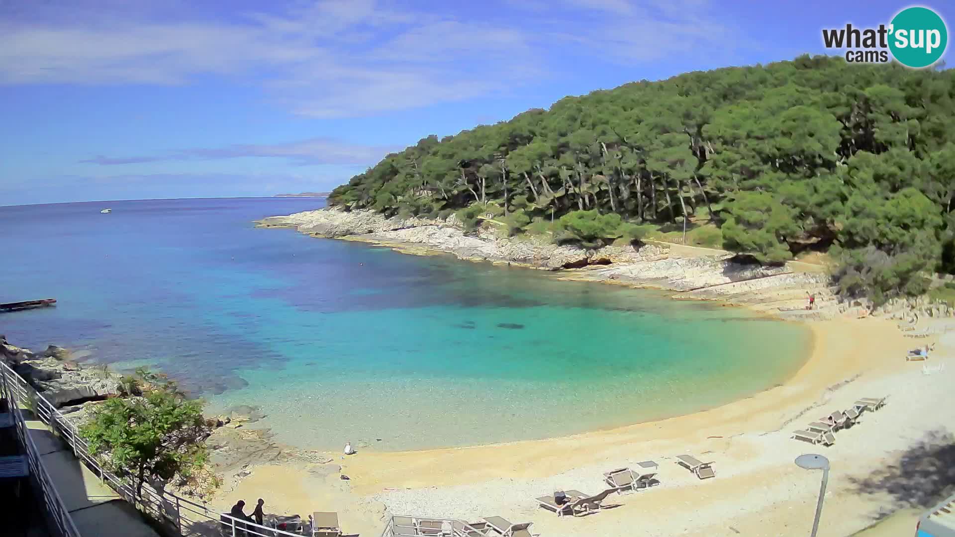 Webcam Mali Lošinj – Sunčana uvala Strand – Veli Žal