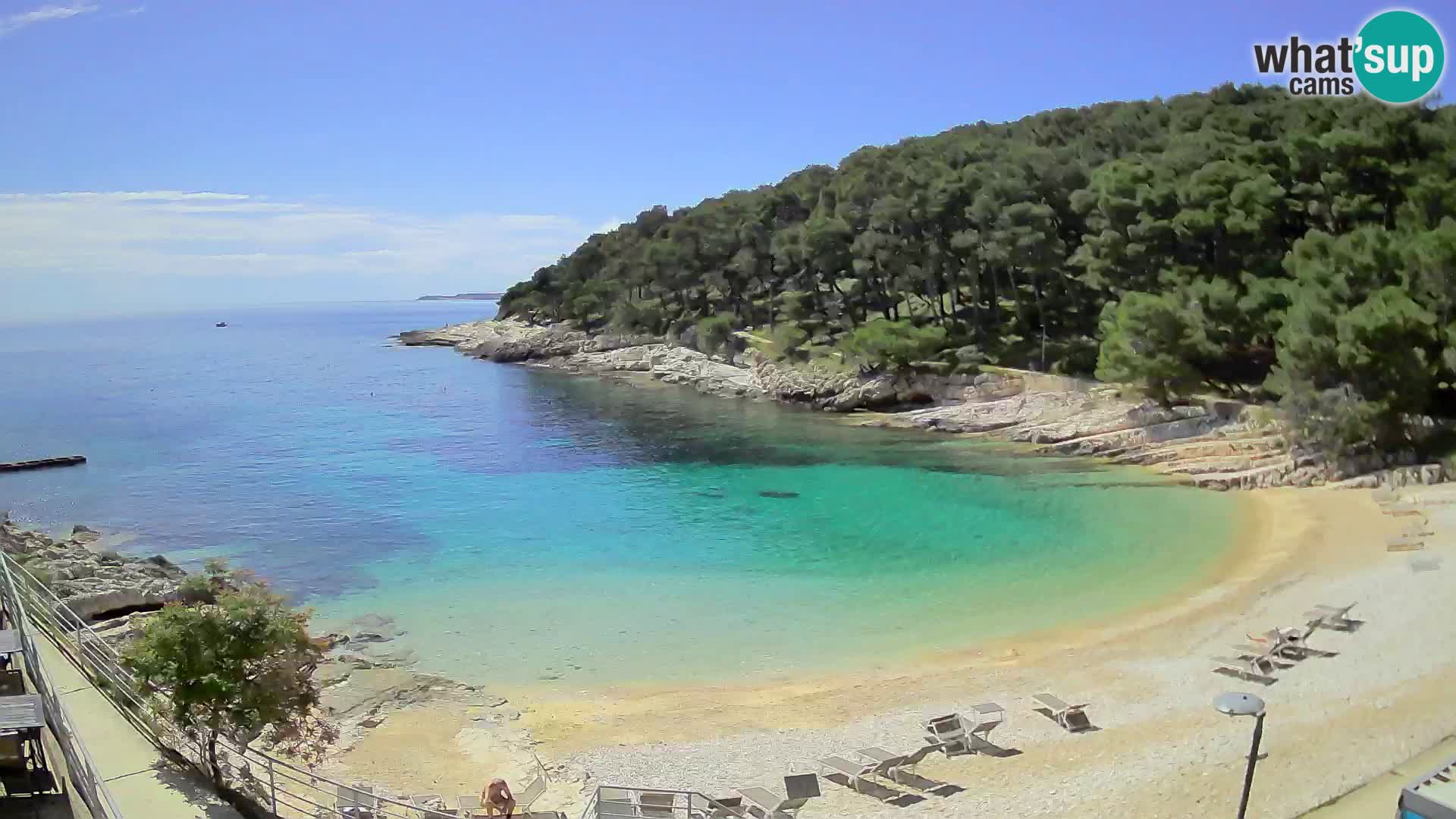 Webcam Mali Lošinj – Sunčana uvala Strand – Veli Žal