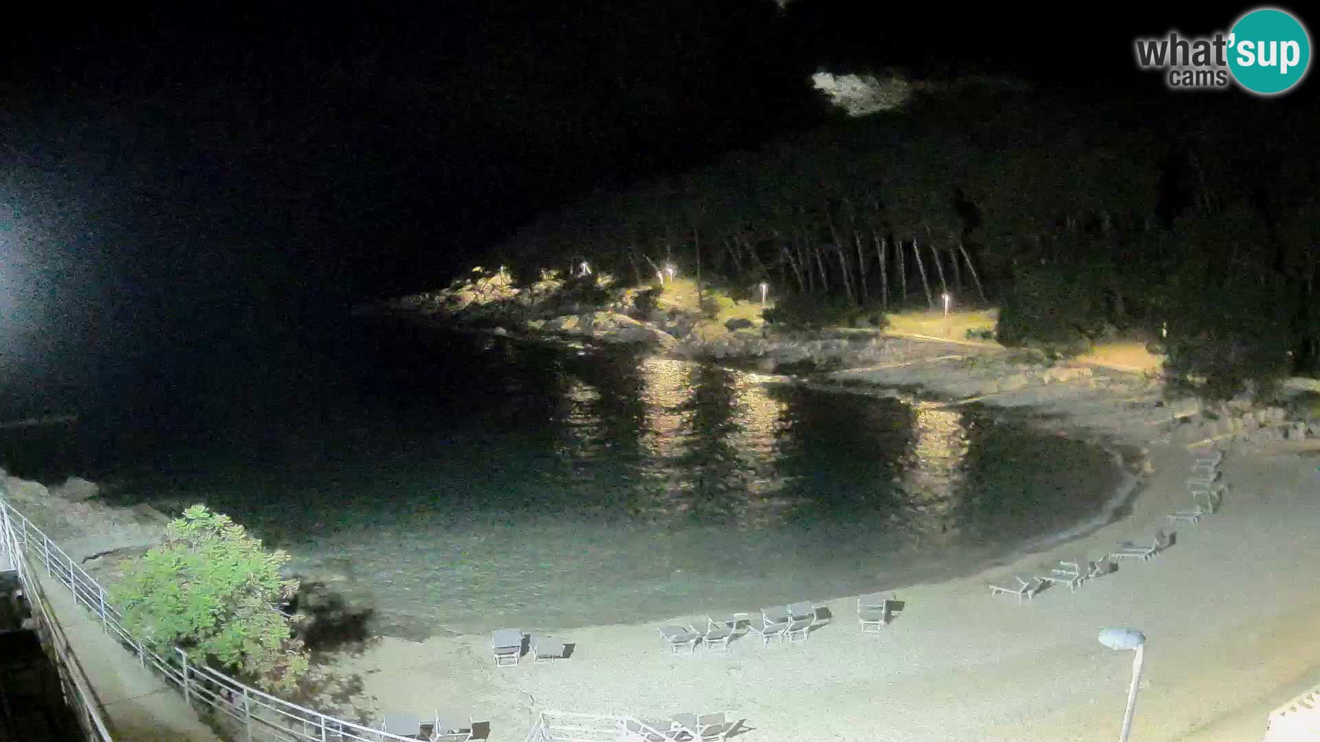 Spletna Kamera Mali Lošinj – plaža Sunčana uvala – Veli Žal