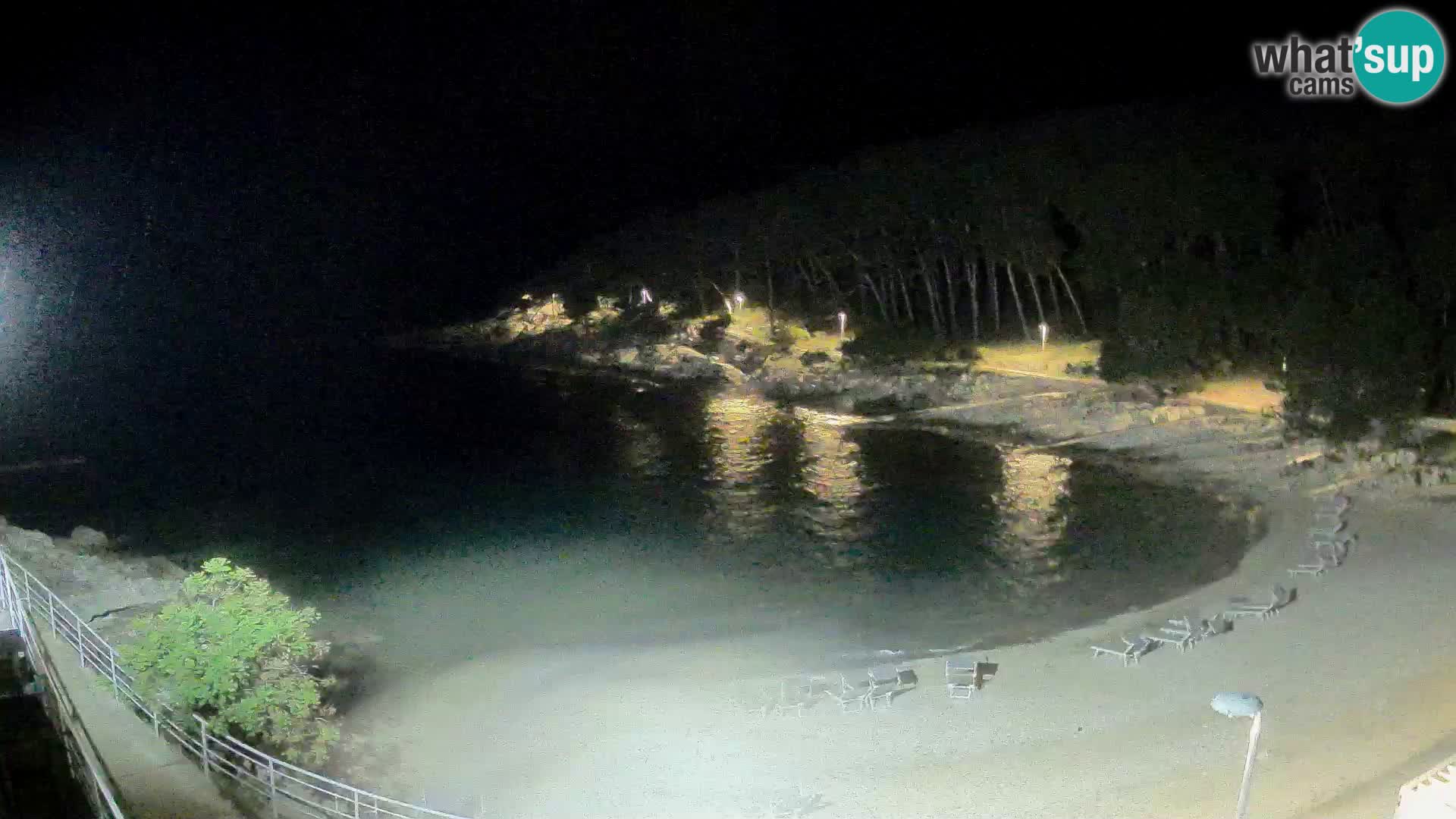 Spletna Kamera Mali Lošinj – plaža Sunčana uvala – Veli Žal
