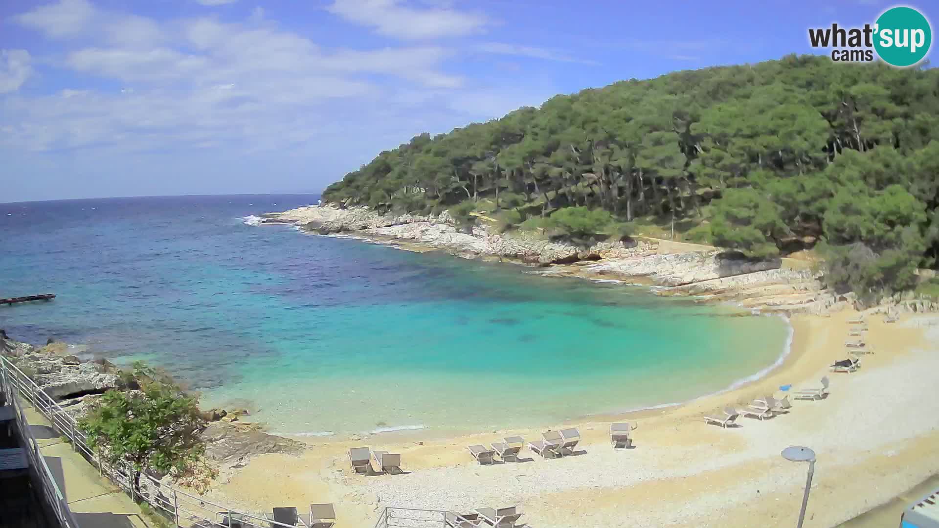 Webcam Mali Lošinj – Sunčana uvala Strand – Veli Žal