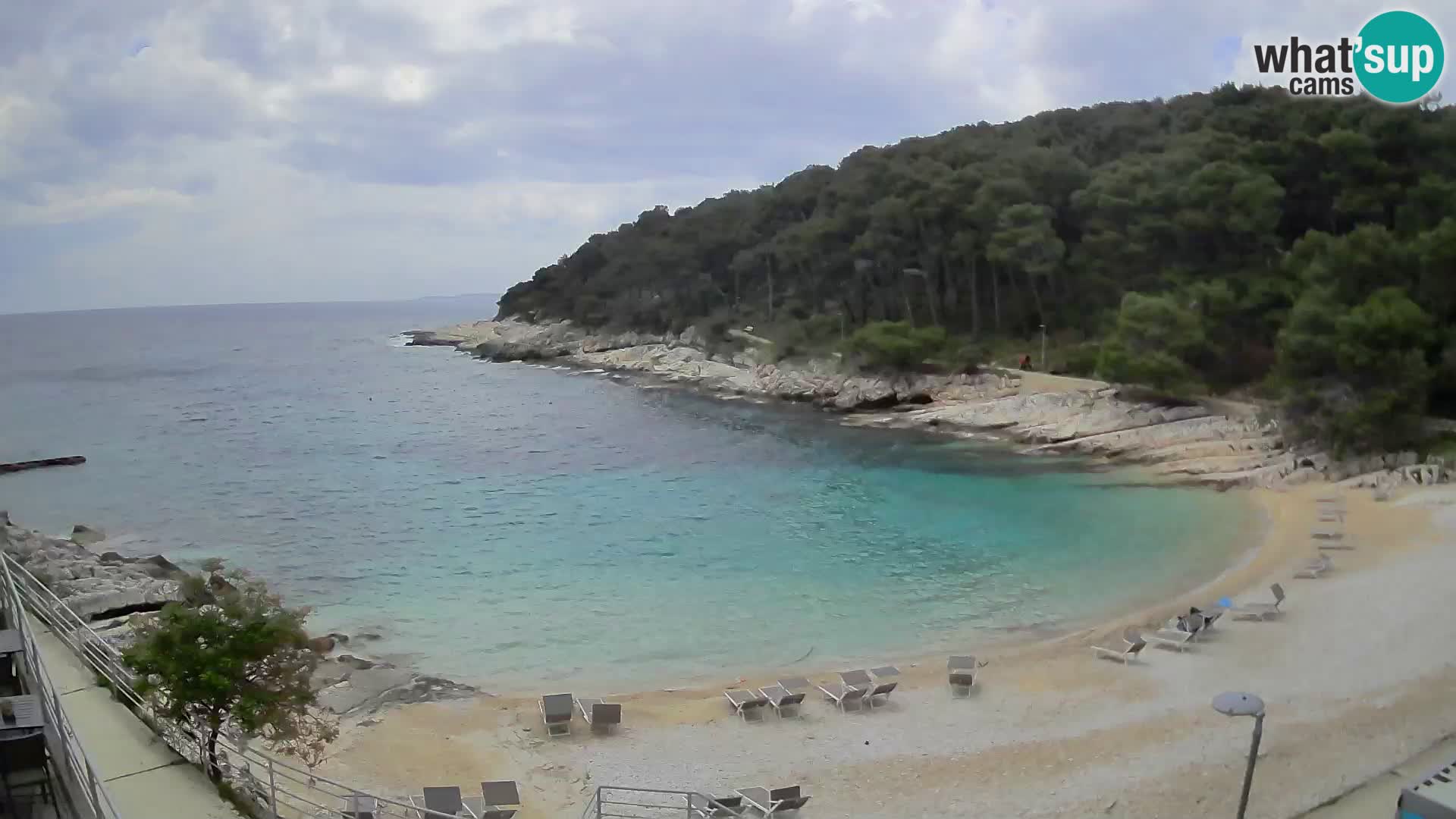 Spletna Kamera Mali Lošinj – plaža Sunčana uvala – Veli Žal